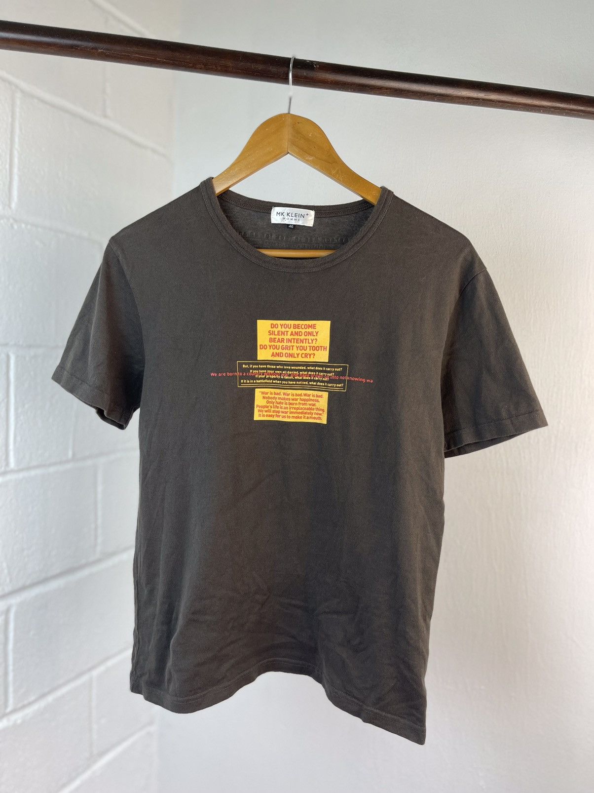 Mk Klein Homme WAR poen Tee
