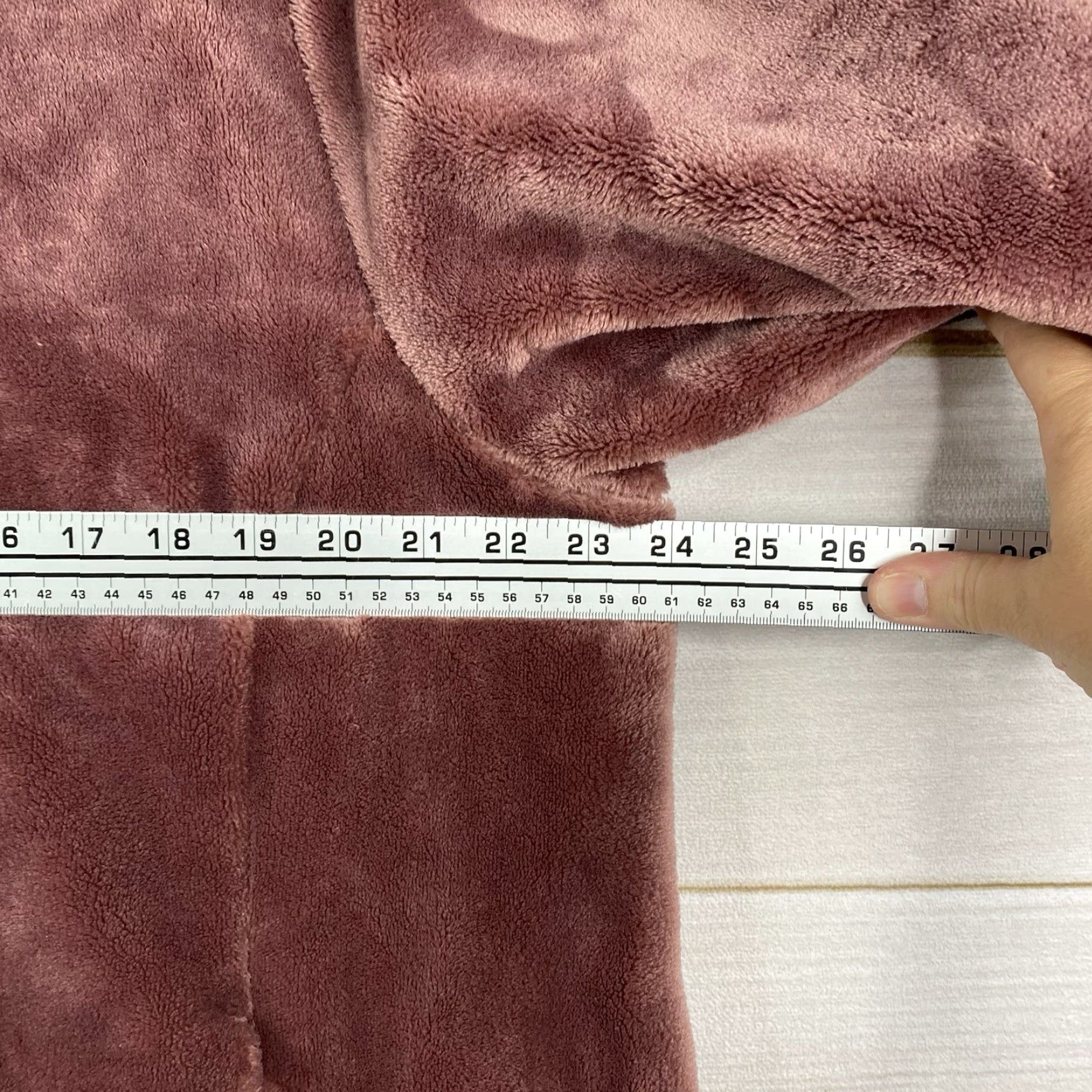 Vintage VINTAGE 32 Degrees Womens Jacket 2X Plush Fleece Full Zip Dusty Plum Purple 32 Degrees Size XXL / US 16-18 / IT 52-54 - 5 Thumbnail