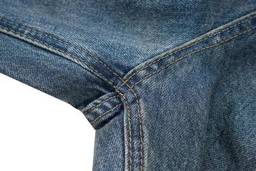 VIBE Custom Distressed Ripped Hole Baggy Jeans Pants y2k Size US 30 / EU 46 - 5 Thumbnail