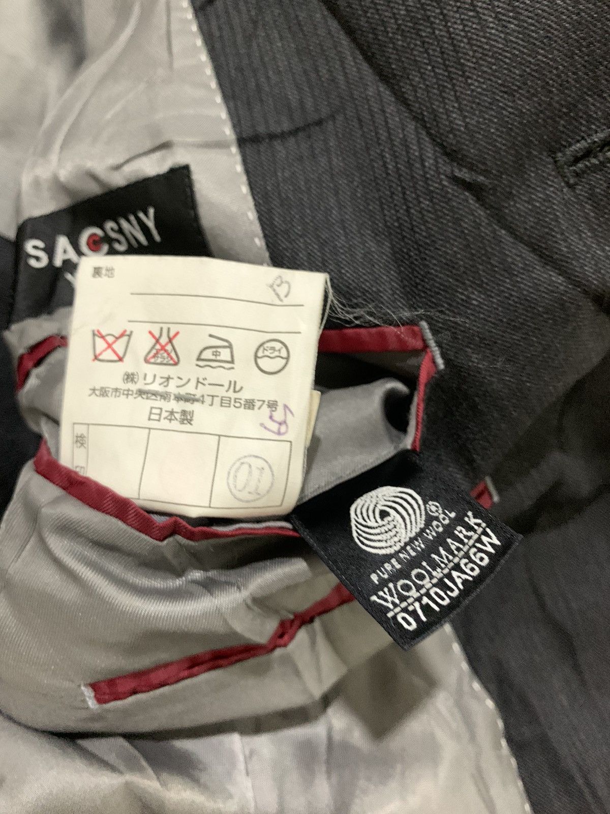 Yohji Yamamoto Sacsny Y’saccs By Yohji Yamamoto coat blazer Jacket Size US M / EU 48-50 / 2 - 8 Thumbnail