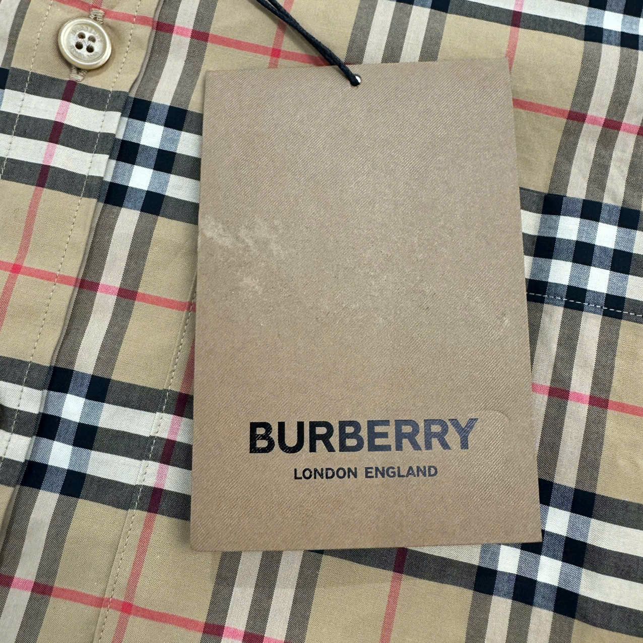 Burberry BURBERRY Vintage Long Shirt Size US S / EU 44-46 / 1 - 8 Thumbnail