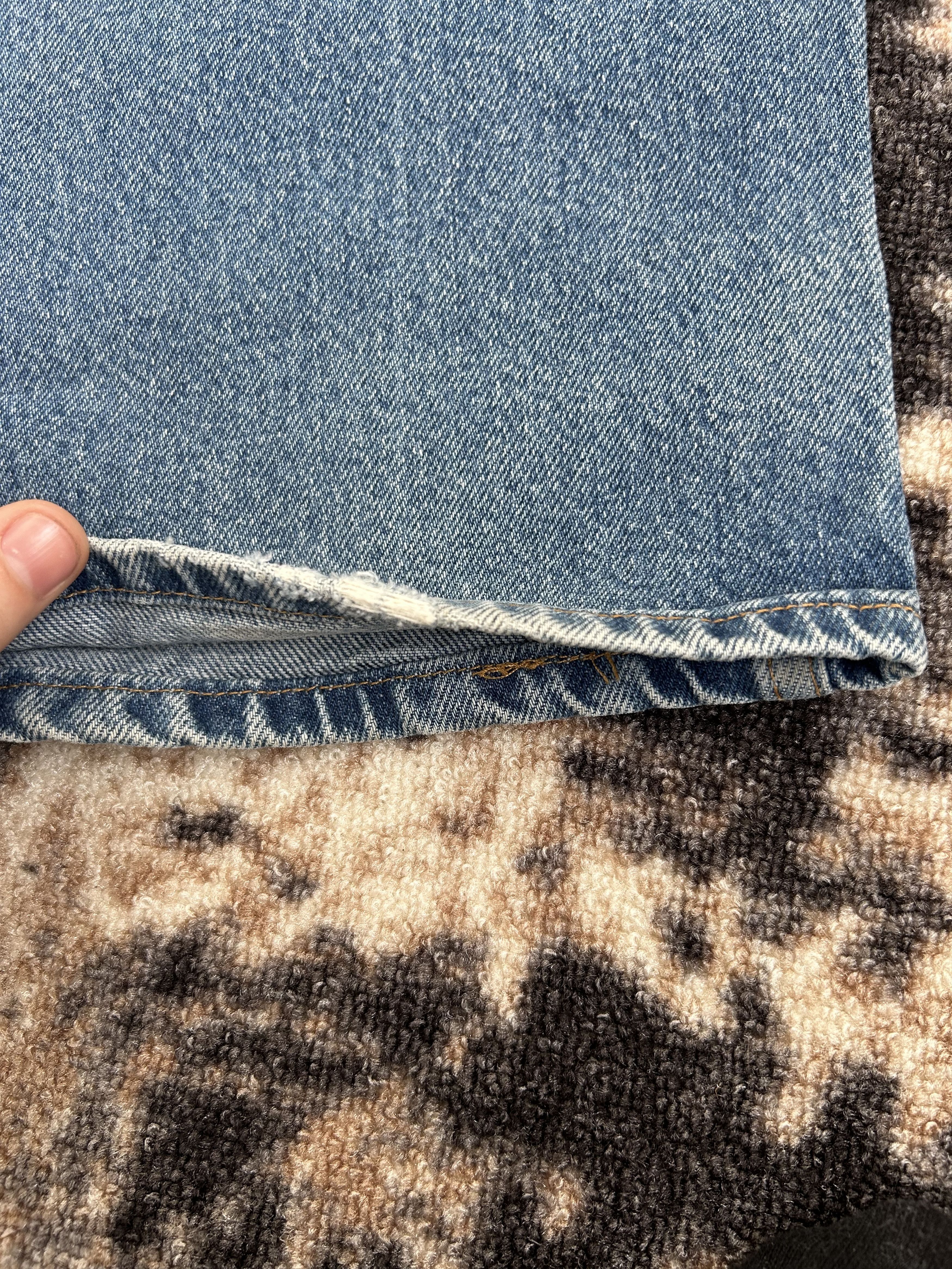 Levi's Vintage Levis 505 Denim Jeans Size W36 L32 Size US 36 / EU 52 - 4 Thumbnail