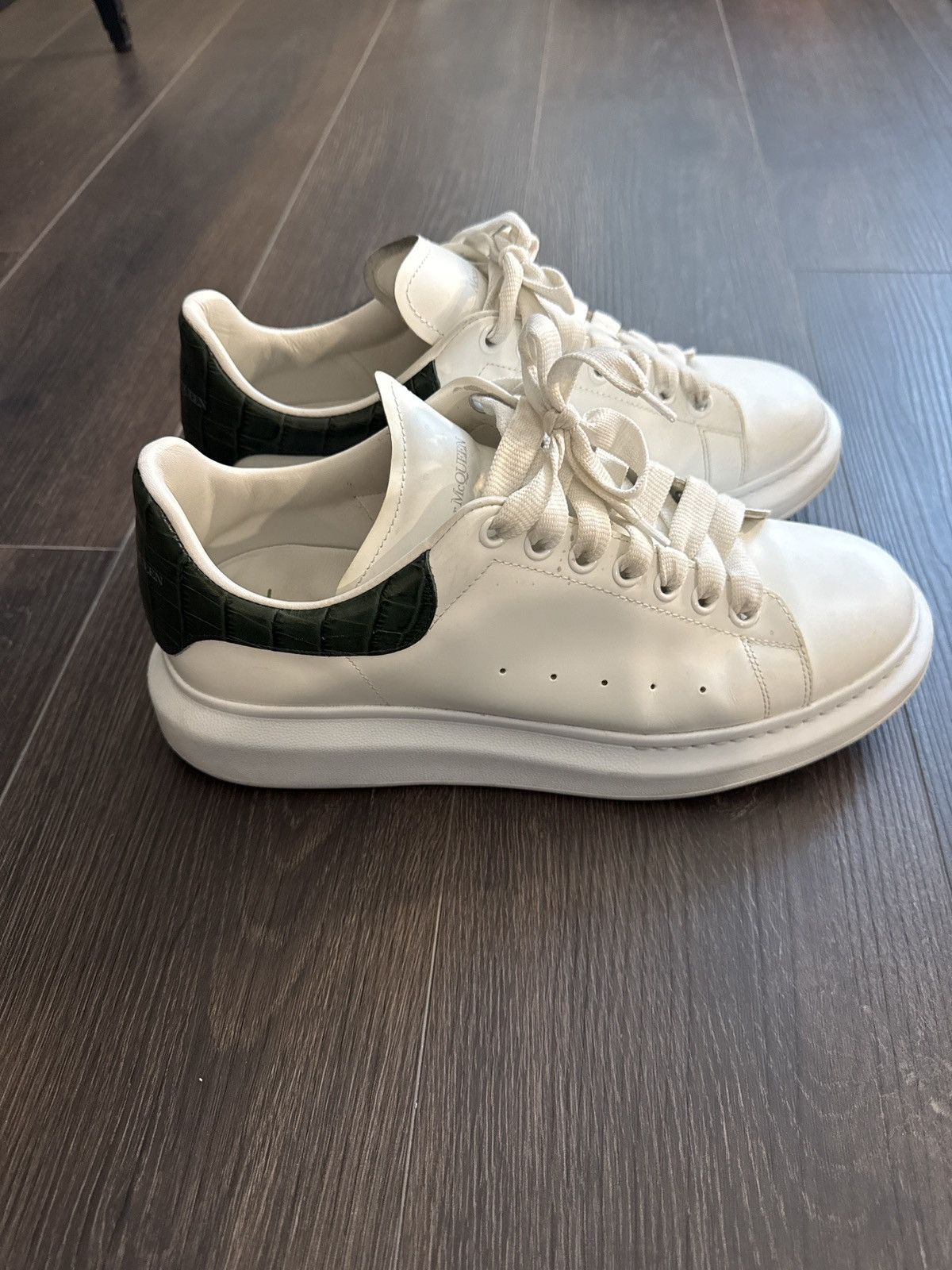 Alexander McQueen Alexander Mcqueen Oversized Sneaker Croc Green (2022) Size US 10 / EU 43 - 5 Thumbnail