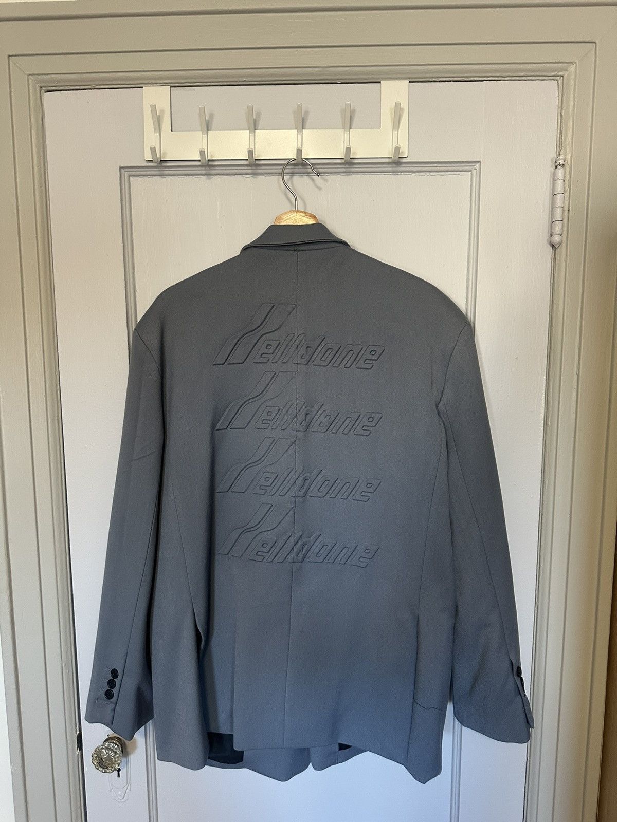 WE11DONE We11Done Blue Blazer Size US M / EU 48-50 / 2 - 2 Thumbnail