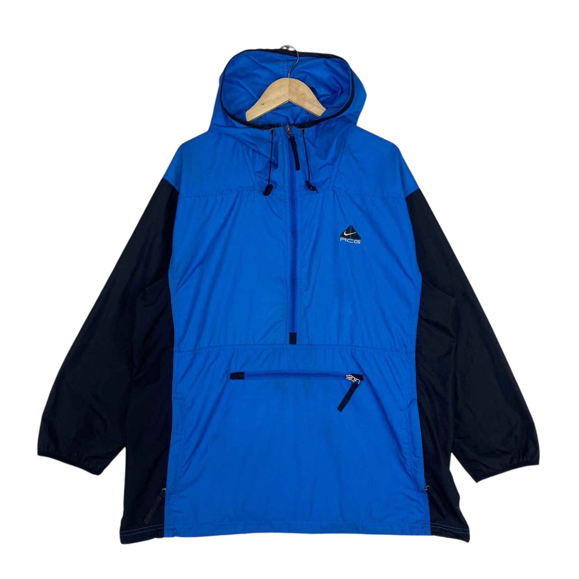 Nike 💥NIKE ACG ANORAK HOODED PULLOVER WINDBREAKER Size US XL / EU 56 / 4 - 2 Thumbnail