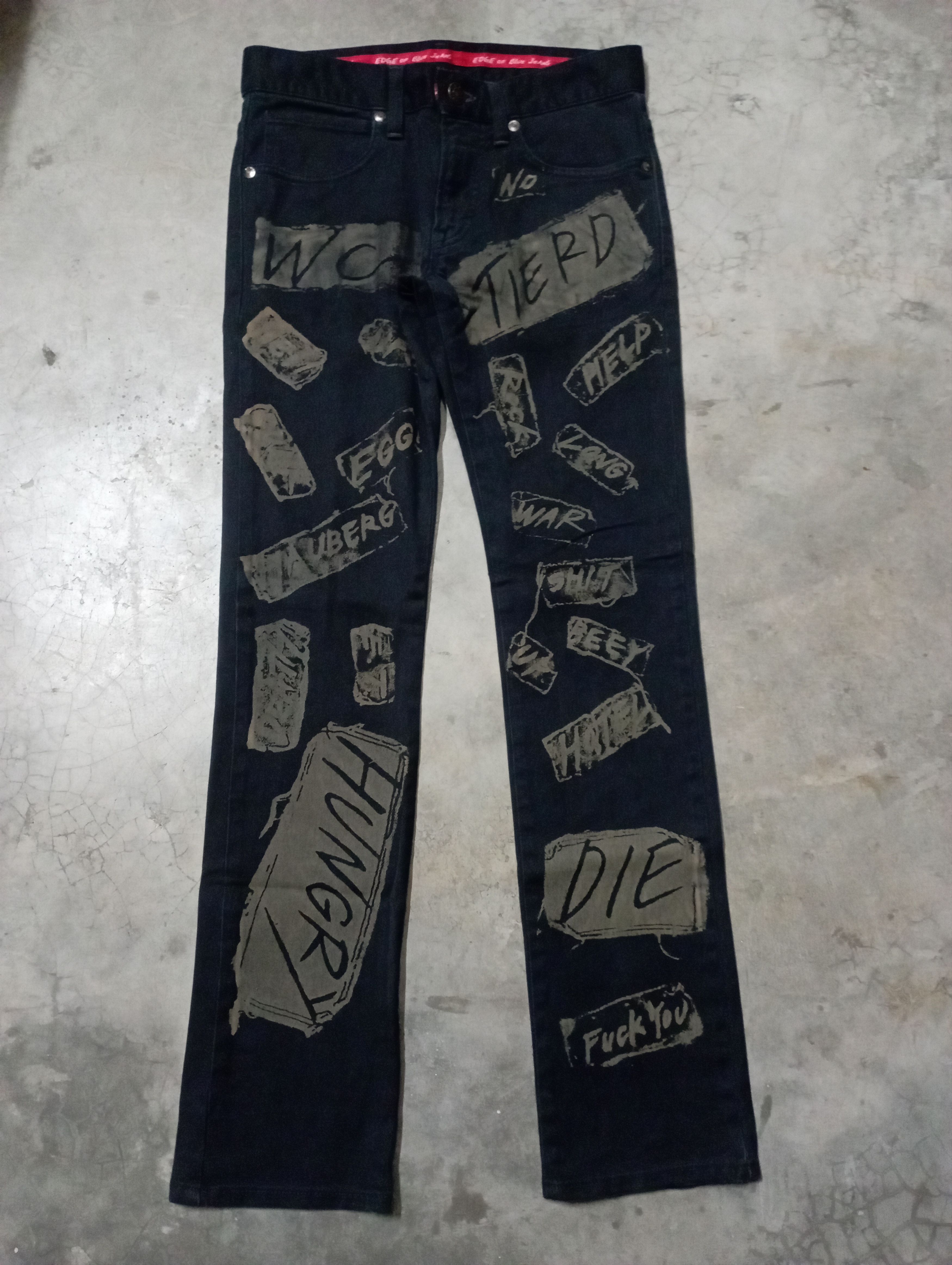 Visvim Vintage Punk Seditionaries Jeans Japan Edwin Leather Pocket Size US 30 / EU 46 - 2 Thumbnail