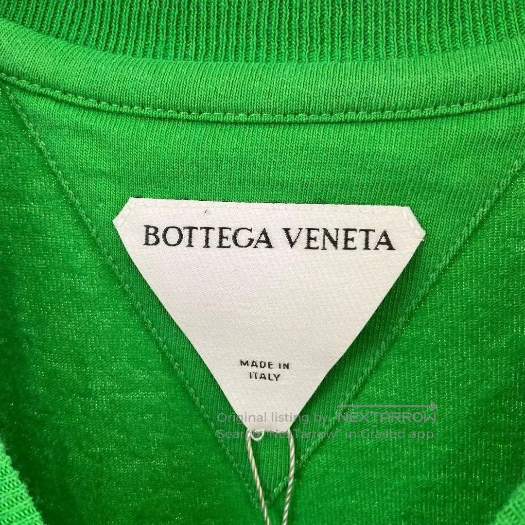 Bottega Veneta Bottega Veneta Green Crewneck T-shirt XL. Size US XL / EU 56 / 4 - 5 Thumbnail