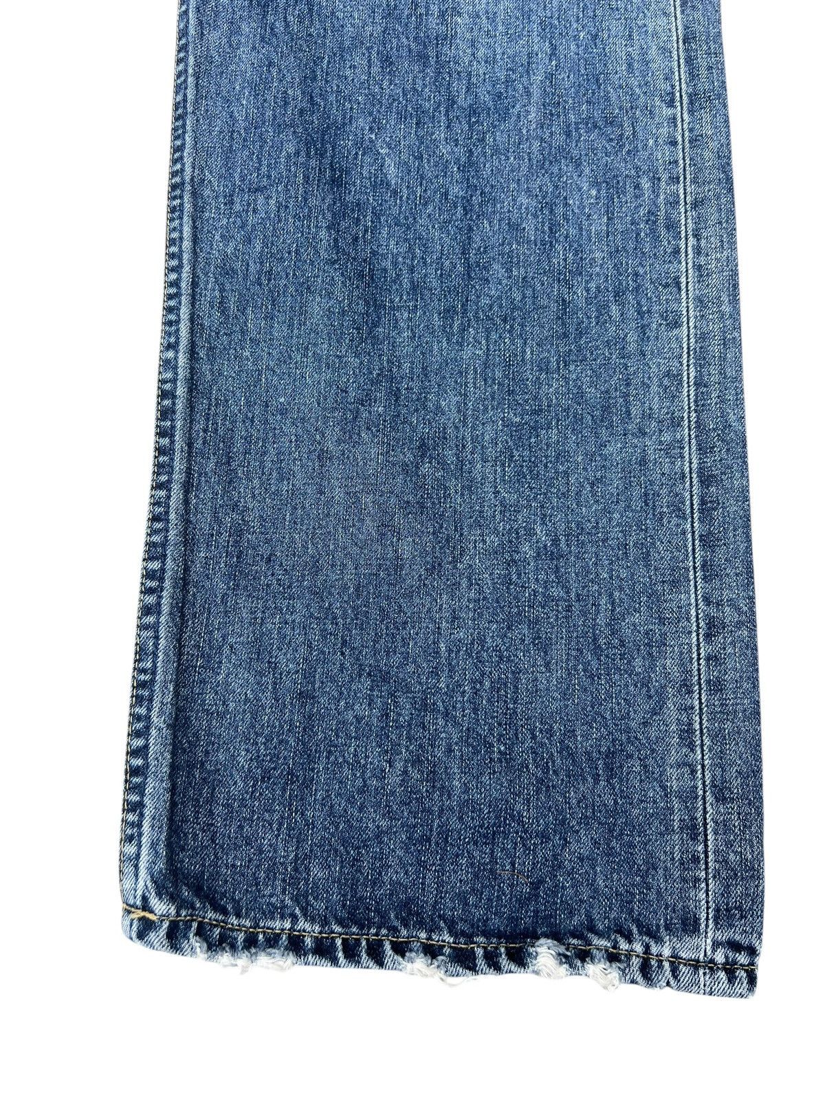 Levi's 2006 Levi’s 503 Leather Patch Distressed Faded Denim Jeans Size US 34 / EU 50 - 11 Thumbnail