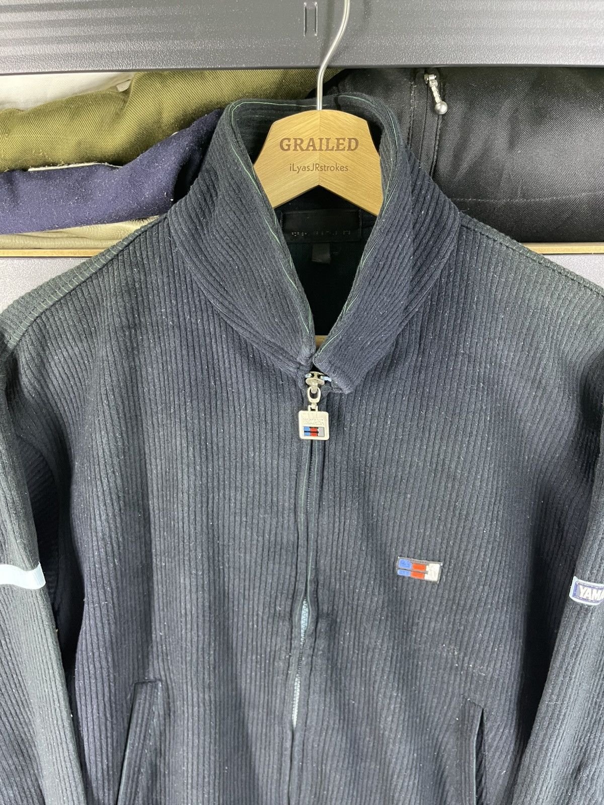 Yamaha Vintage 90's Yamaha Corduroy Full-Zip Sweatshirt Size US M / EU 48-50 / 2 - 5 Thumbnail