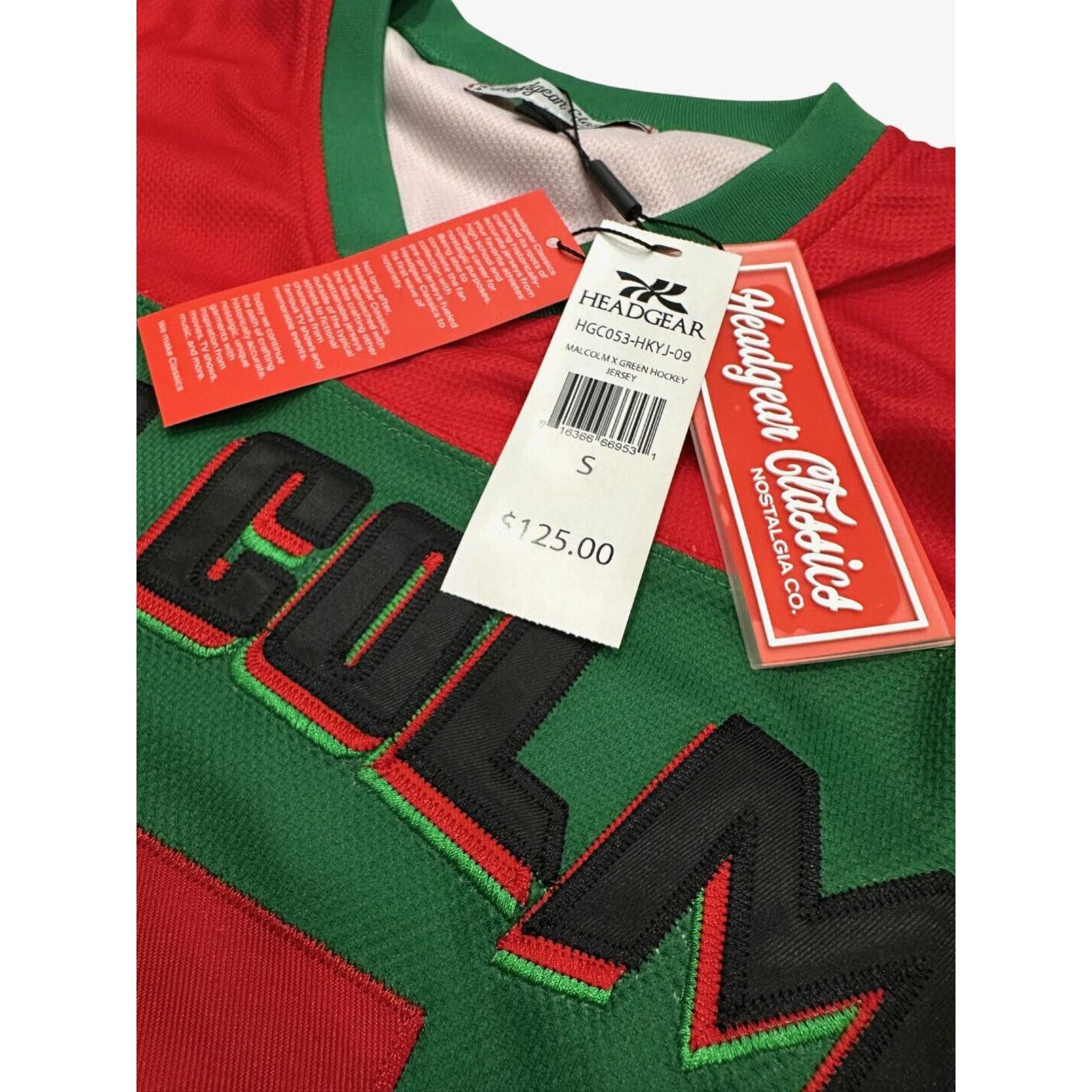 Other Malcolm X Men's Headgear Classics Embroidered Hockey Jersey Size US L / EU 52-54 / 3 - 8 Thumbnail