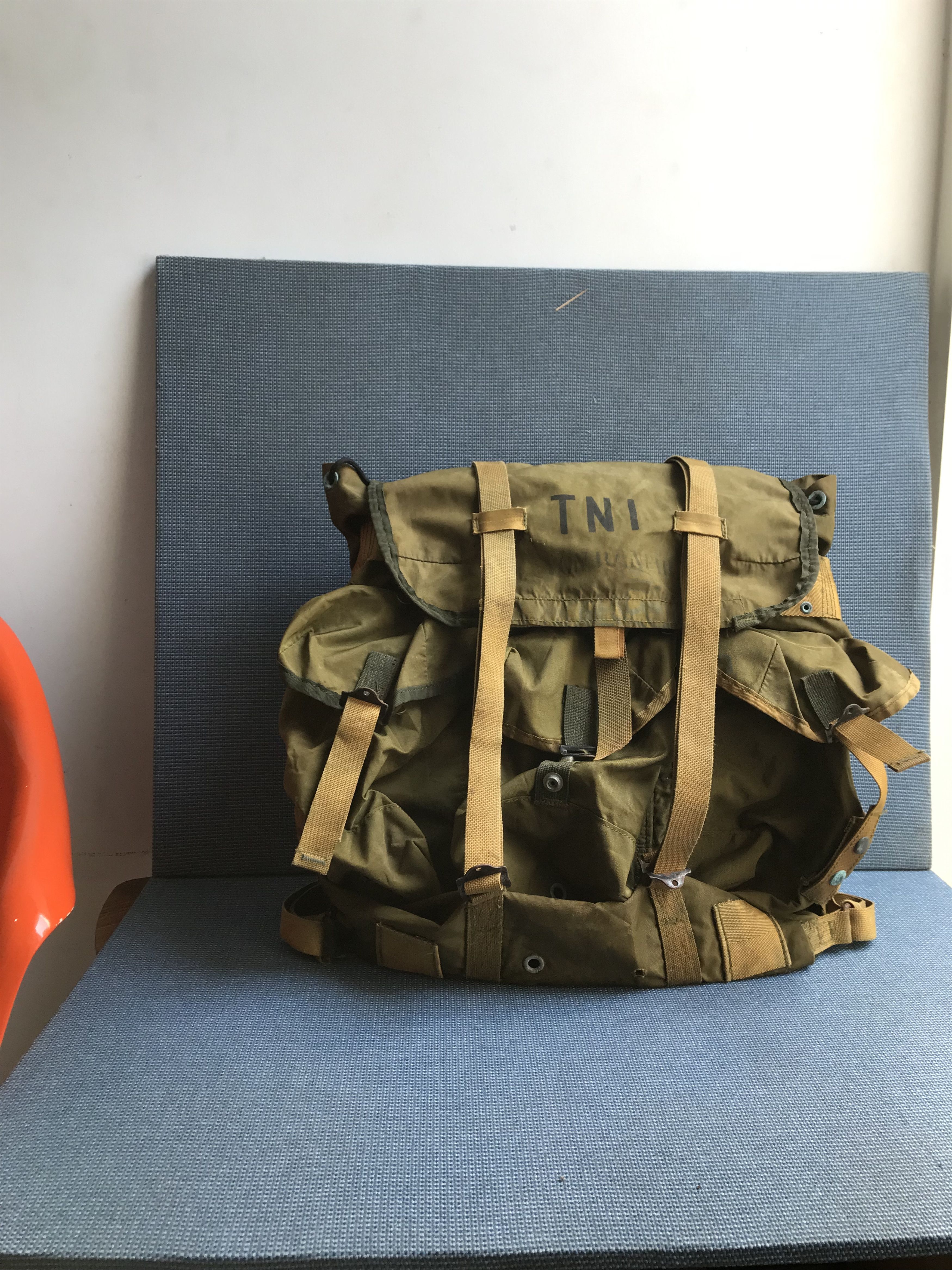 Other Vintage archive Big Giant Military Bags rucksack bag M-1945 Size ONE SIZE - 4 Thumbnail