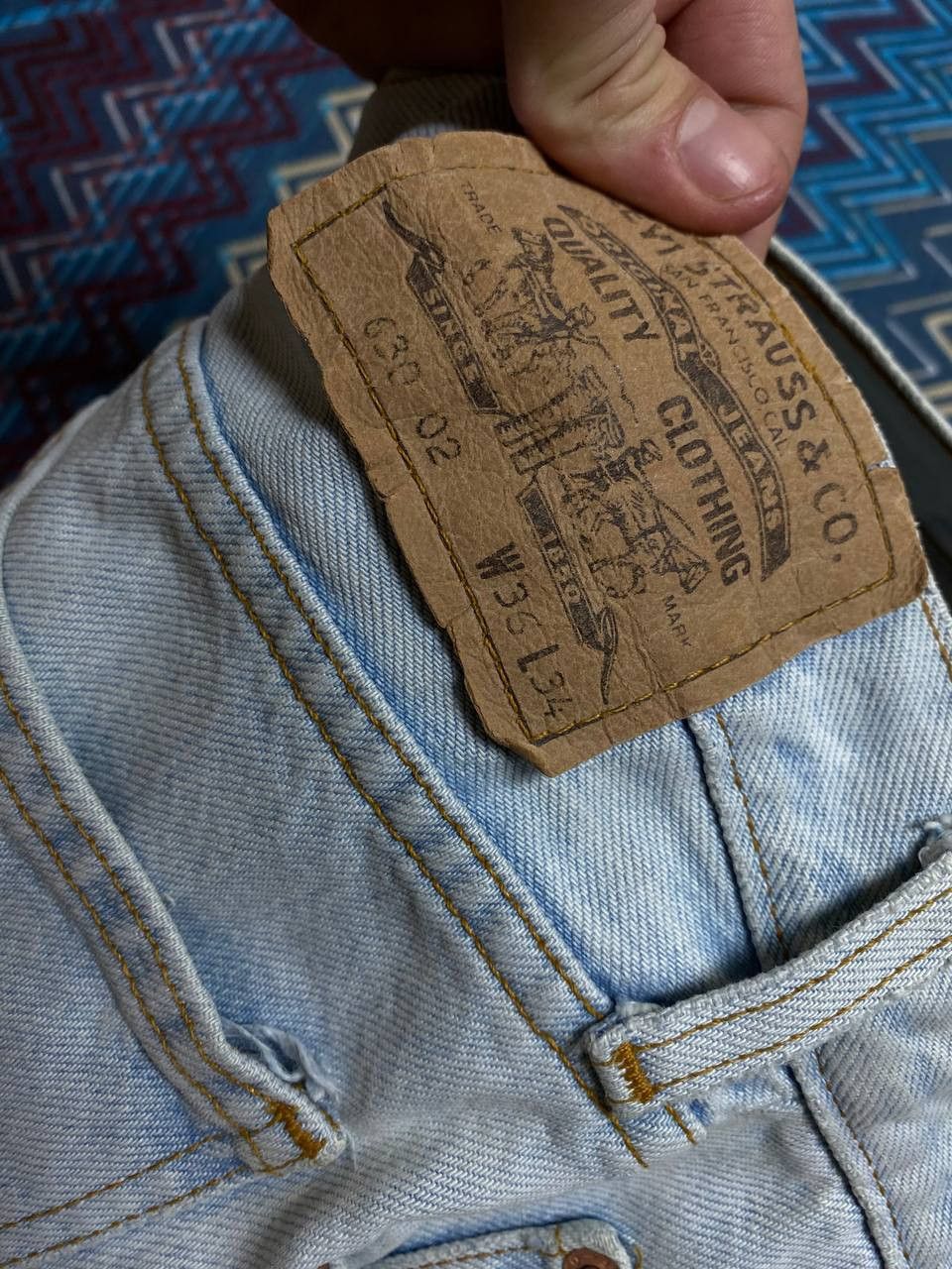 Levi's Vintage Levi’s Jeans 505 Model Y2K AmericanWear Casual Style Size US 36 / EU 52 - 5 Thumbnail