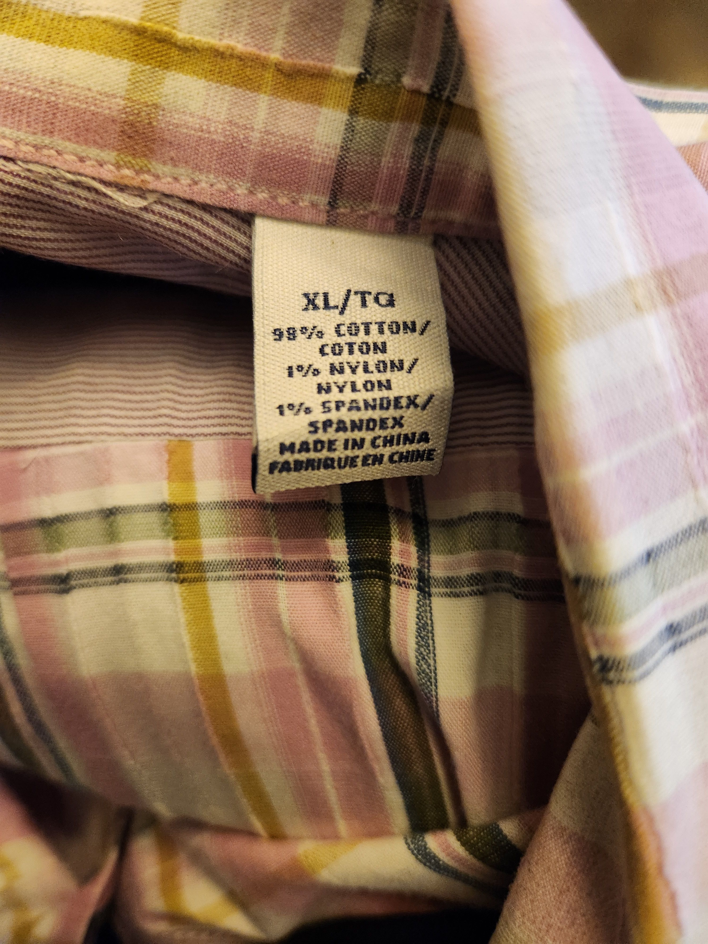 Tommy Bahama Button Front Plaid Short Sleeve Shirt Size US XL / EU 56 / 4 - 3 Thumbnail