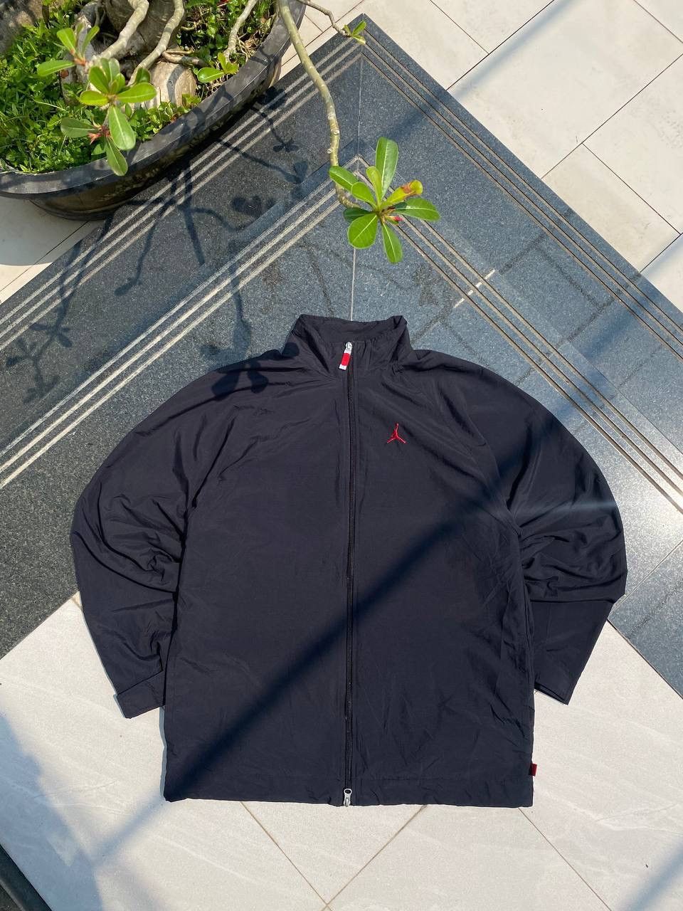 Nike × Vintage 90’s NIKE JORDAN RARE BIG MULTI LOGO RETRO Y2K NYLON JACKET Size US M / EU 48-50 / 2 - 2 Thumbnail