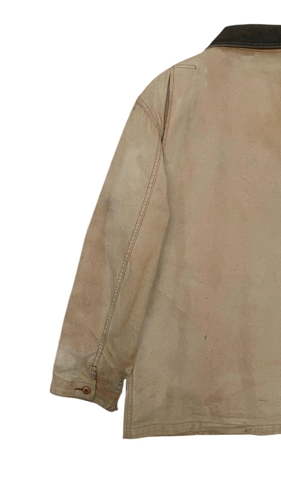 L.L. Bean × Vintage Vintage Brand L.L Bean Distressed Chore Jacket 1990s Size US S / EU 44-46 / 1 - 7 Thumbnail