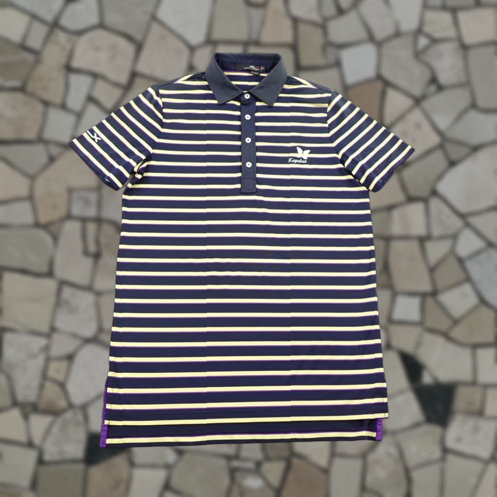 Ralph Lauren Ralph Lauren Polo Shirt Mens Small Blue Stripes RLX Kapalua Golf Performance Shirt Size US S / EU 44-46 / 1 - 1 Thumbnail
