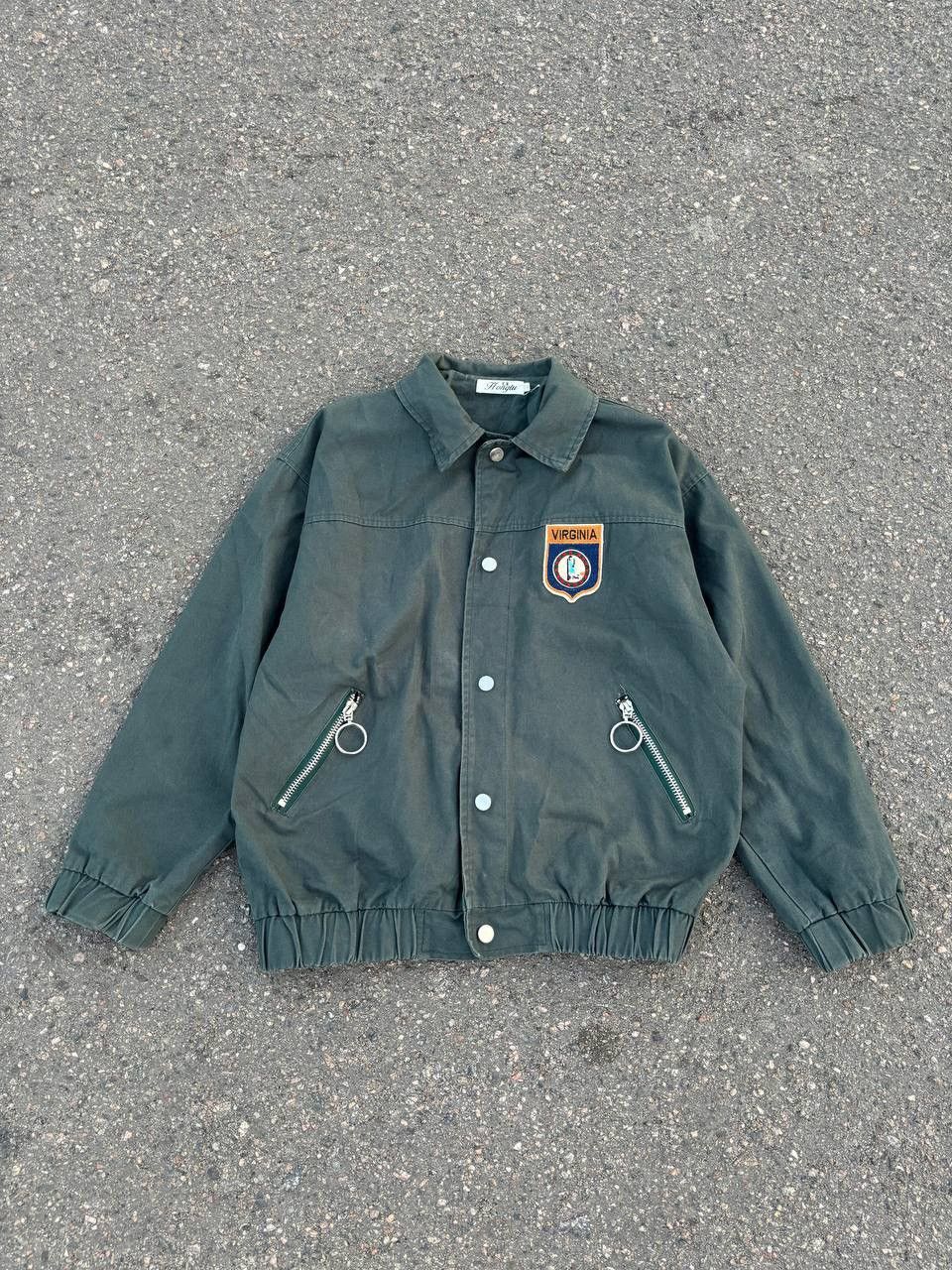 Designer × Japanese Brand × Vintage Vintage Y2K Hongtu Military Green Kapital Style Bomber Size US XL / EU 56 / 4 - 1 Thumbnail