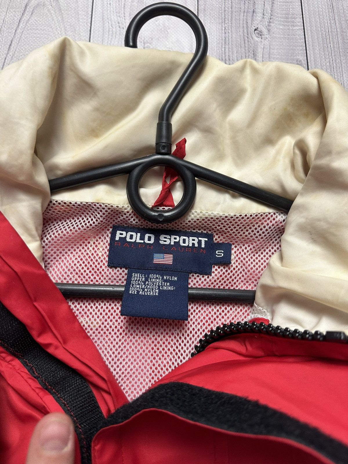 Vintage Vintage Polo sport jacket size S/M red Size US XS / EU 42 / 0 - 9 Thumbnail