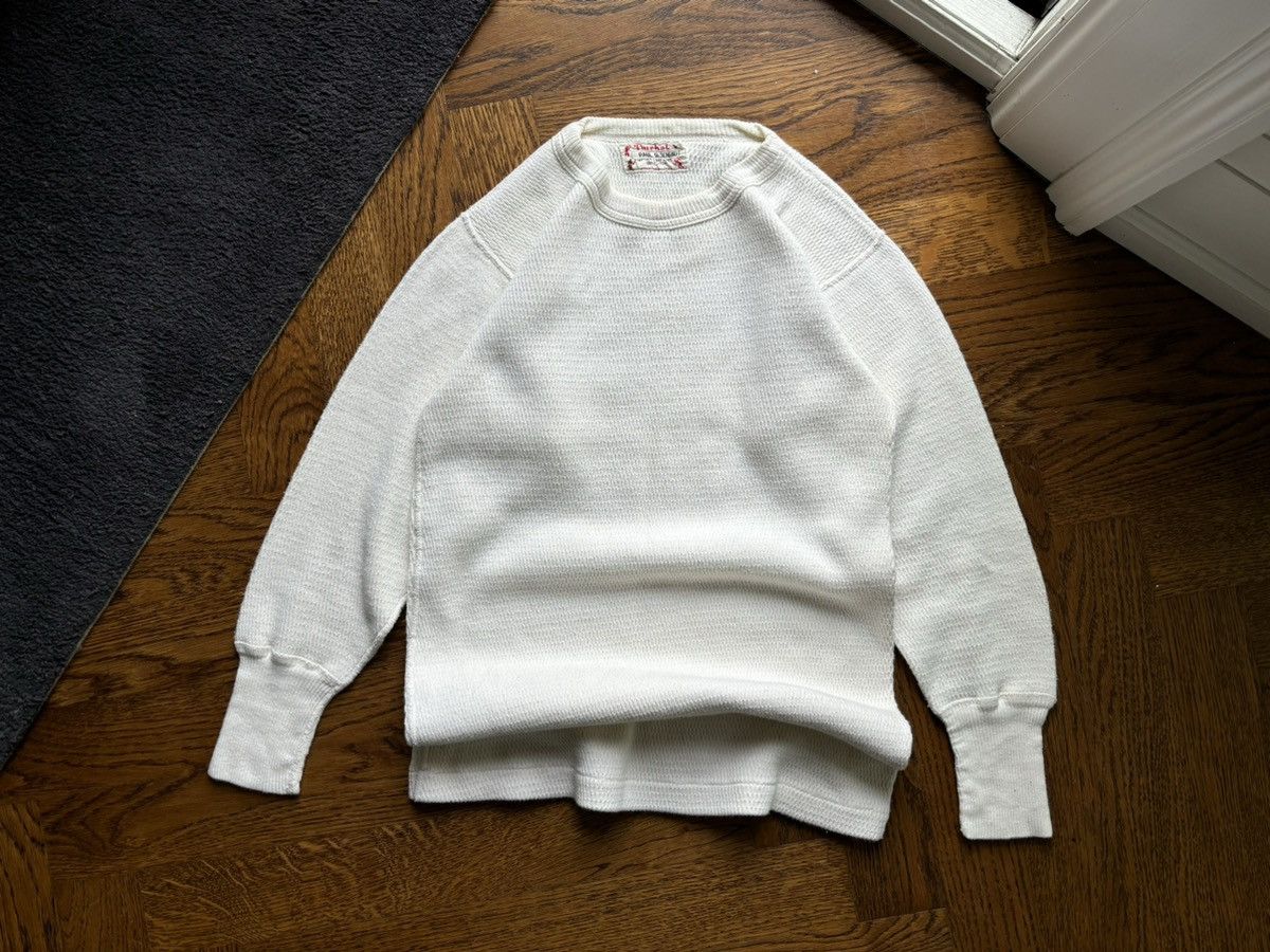 Vintage 1950s Thermal Longsleeve True Vintage Utica Duxbak 1940s Men Size US S / EU 44-46 / 1 - 12 Thumbnail