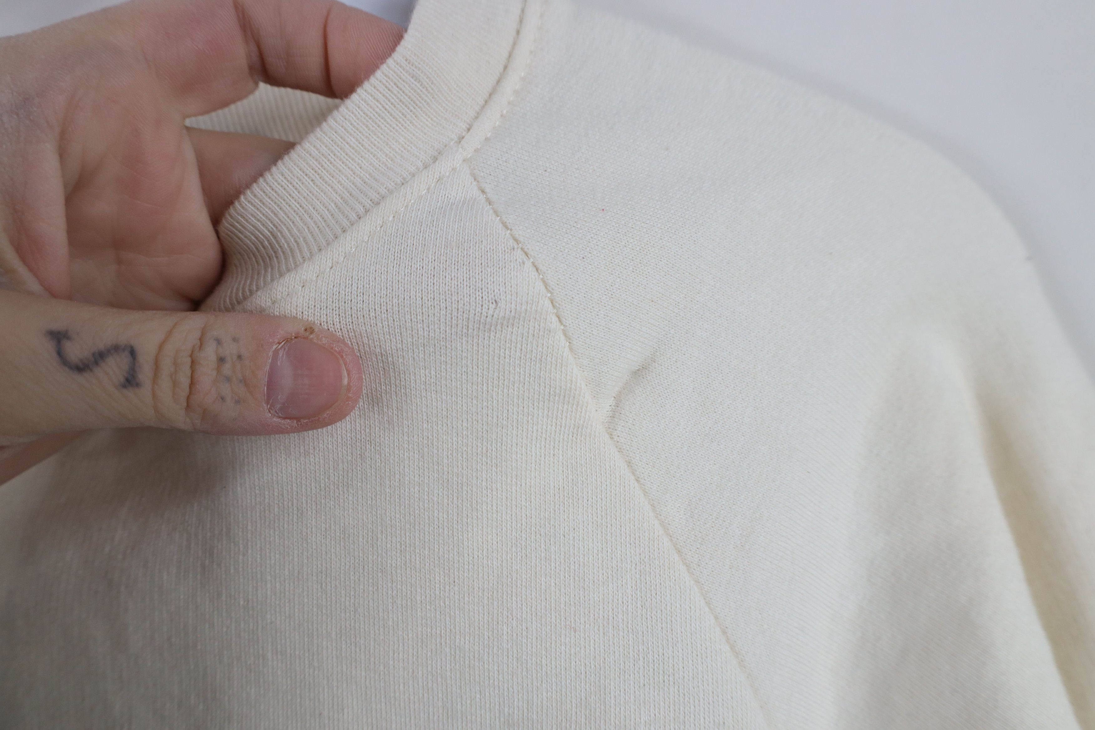Kiel James Patrick × Vintage Kiel James Patrick Newport Crewneck Sweatshirt Cream USA Size US XS / EU 42 / 0 - 7 Thumbnail