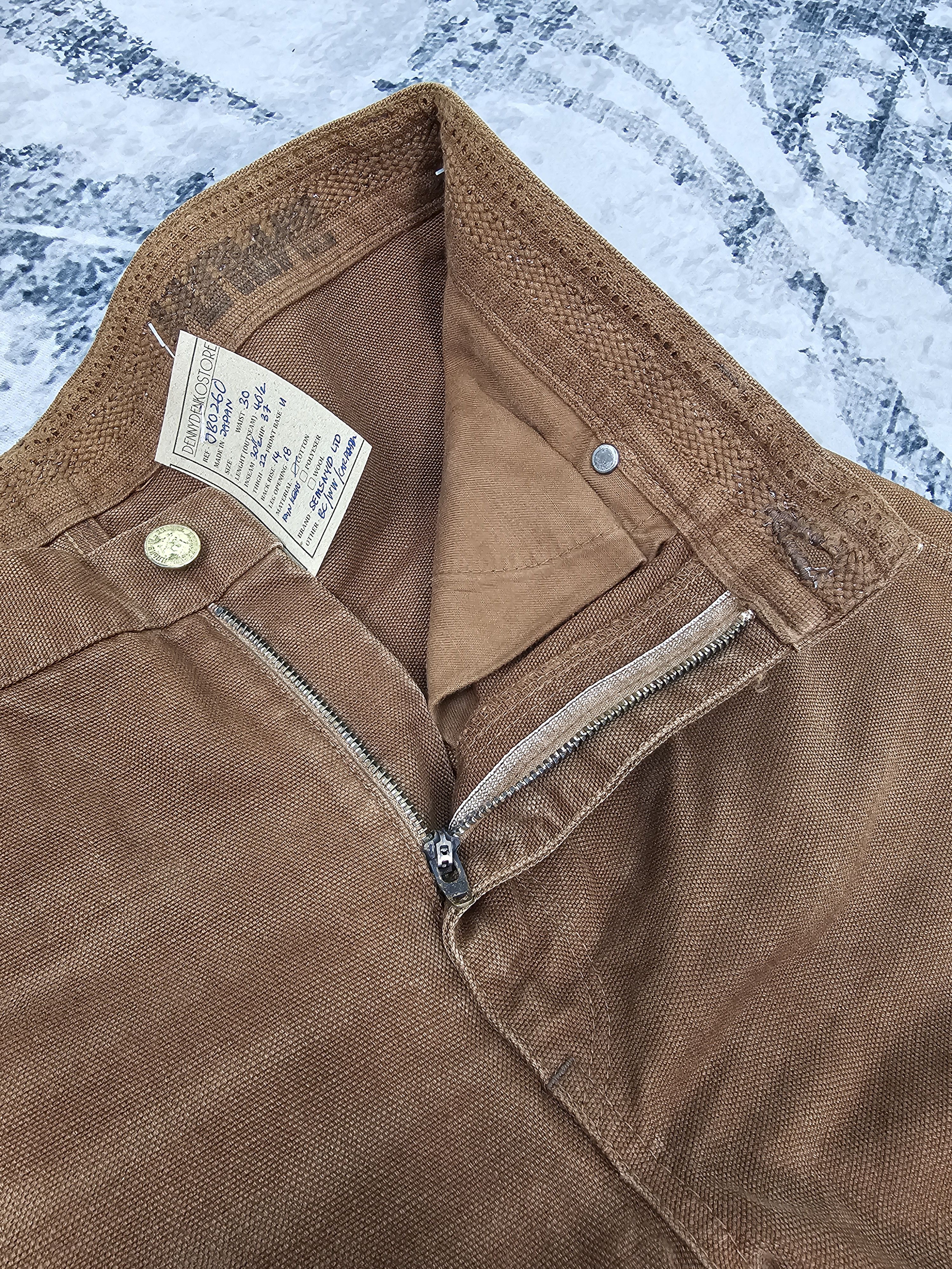 Japanese Brand SEMSNYID LTD Workwear Carpenter Workers Flare Pants JB0260 Size US 30 / EU 46 - 12 Thumbnail