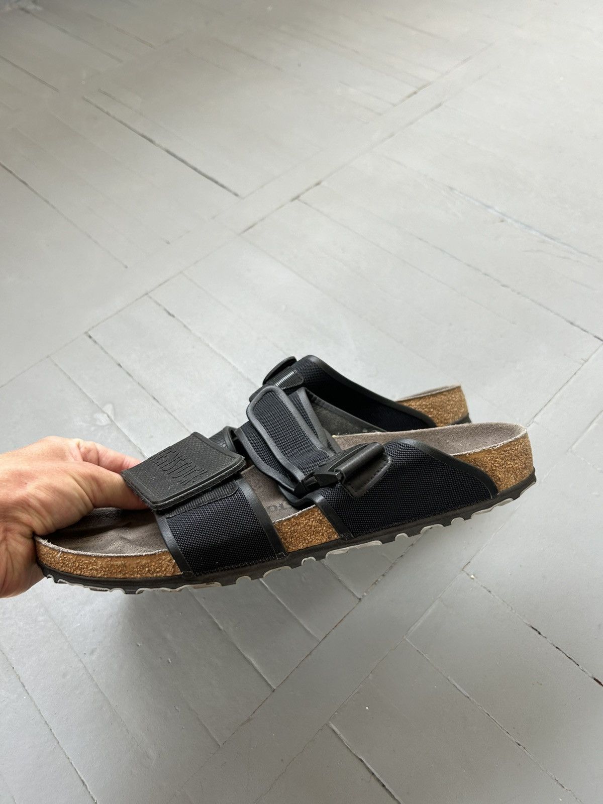 Birkenstock Birkenstock Kyoto suede leather sandals Size US 12 / EU 45 - 3 Thumbnail