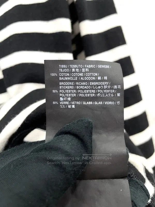 Yves Saint Laurent YSL Striped Long Sleeve T-Shirt for Women . Size M / US 6-8 / IT 42-44 - 9 Thumbnail