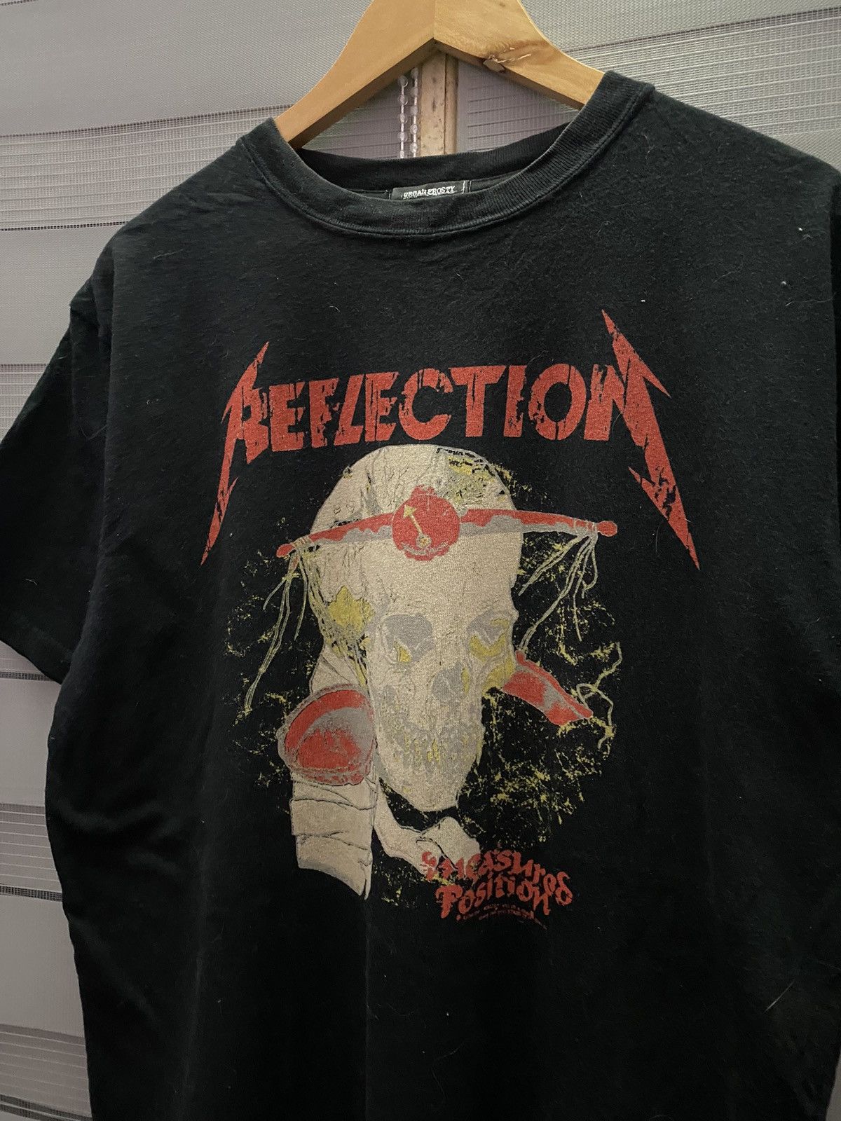 Band Tees Reflection Parody Metallica Push Head Graphic Tee Size US M / EU 48-50 / 2 - 2 Thumbnail