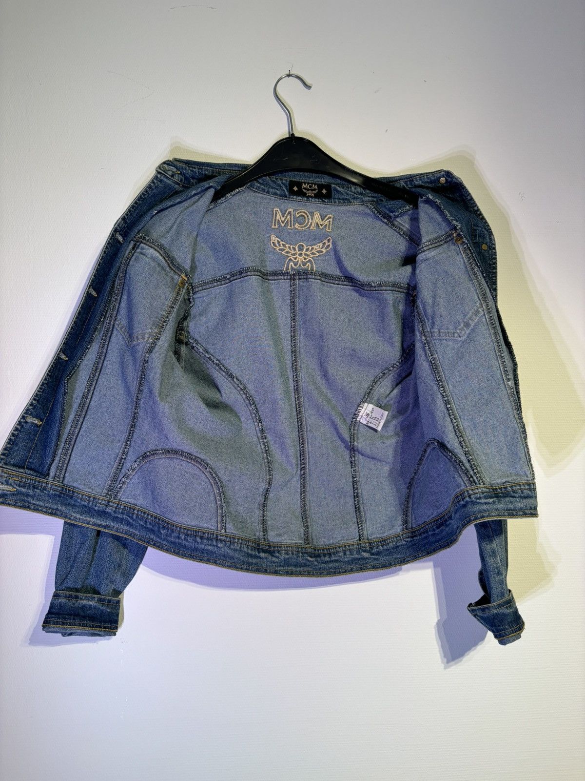 MCM MCM Damen Jeansjacke Size XS / US 0-2 / IT 36-38 - 4 Thumbnail