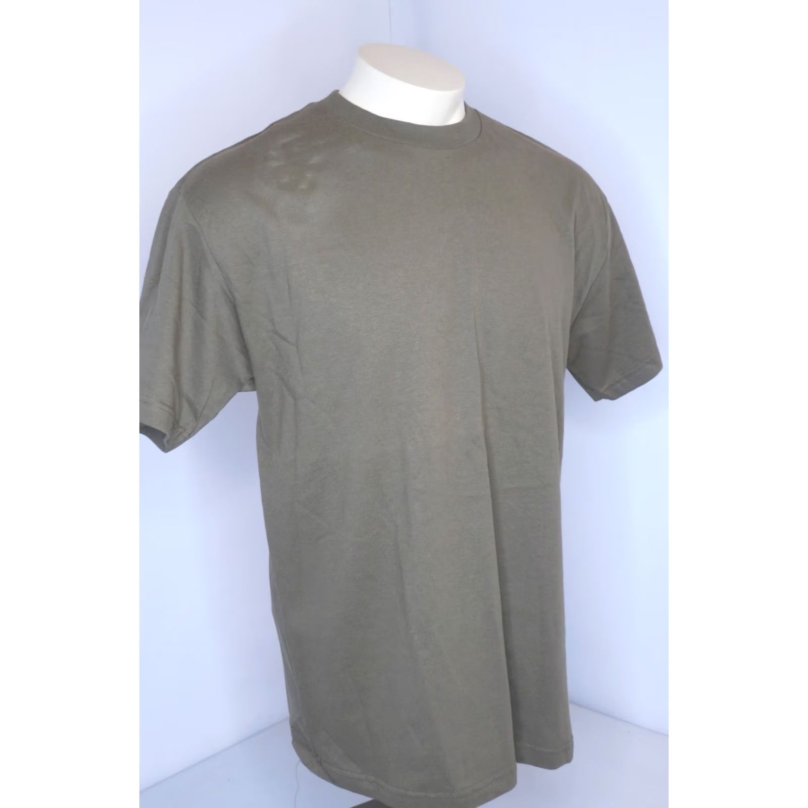 Olive NWOT Vintage 90s Alstyle Solid Olive Green Shirt XL L USA BLANK Size US XL / EU 56 / 4 - 4 Thumbnail