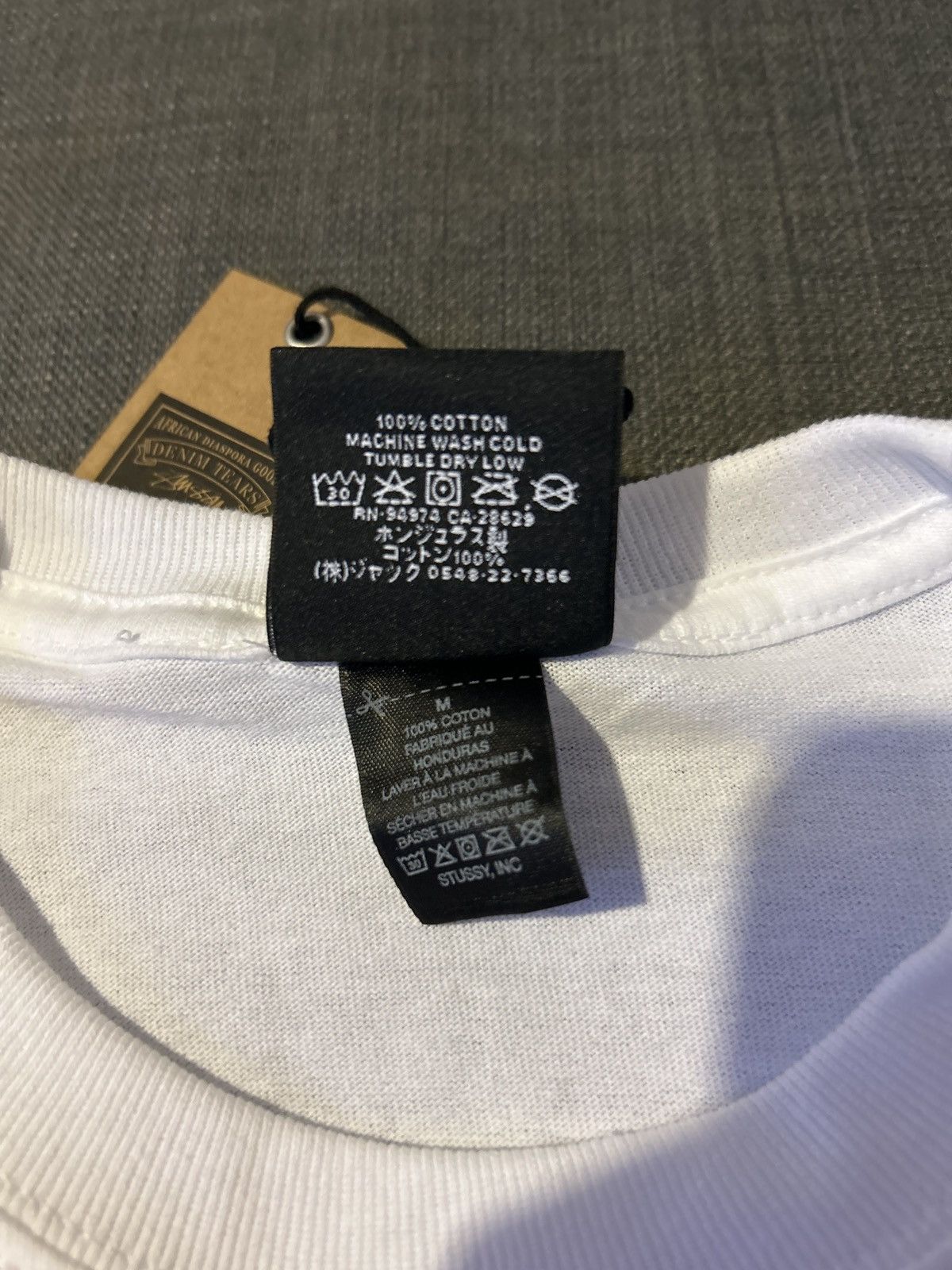 DENIM TEARS × Stussy Stussy & Denim Annie Lee tee Size US M / EU 48-50 / 2 - 3 Thumbnail