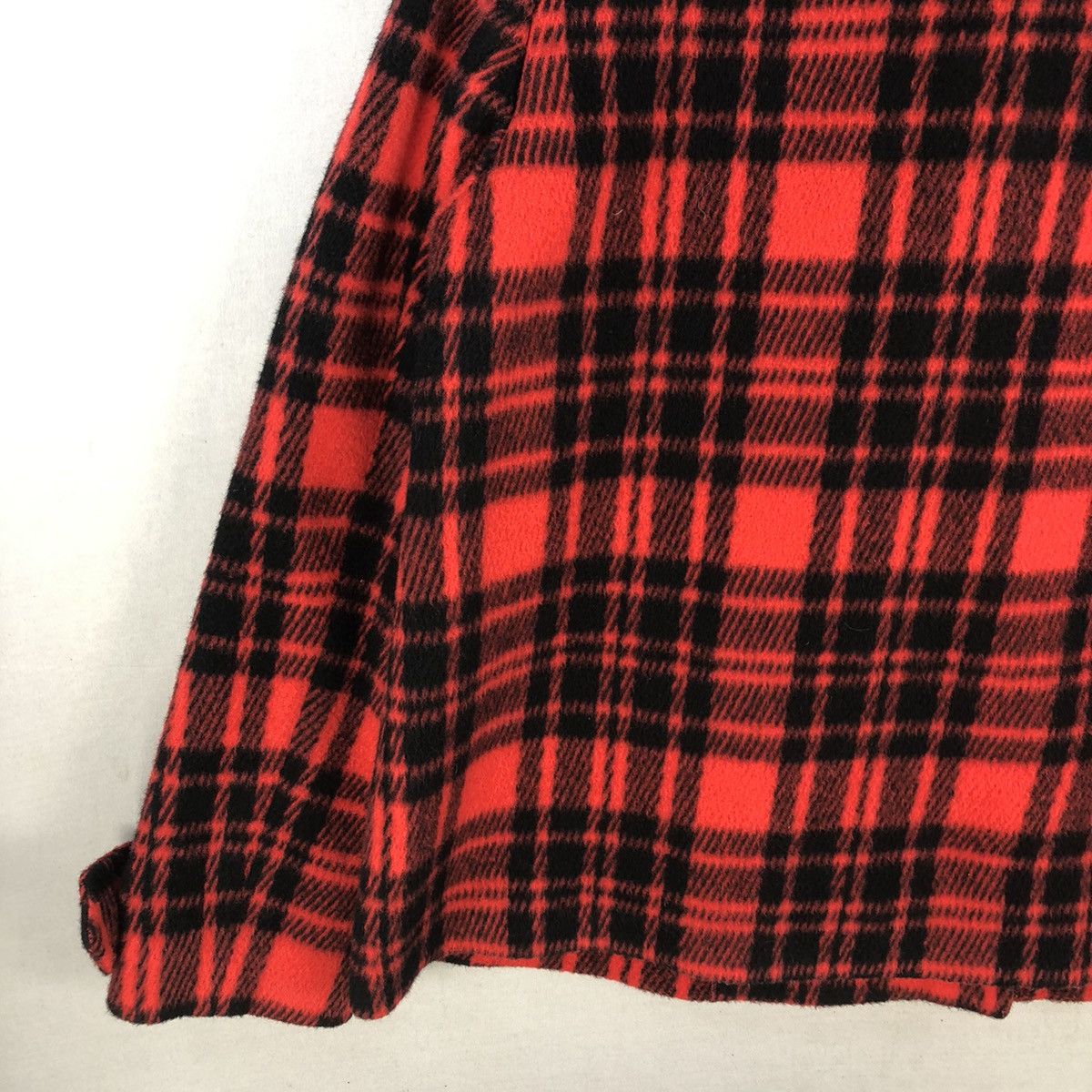Japanese Brand Japanese Brand Double Breasted Plaid Wool Jacket Size S / US 4 / IT 40 - 8 Thumbnail