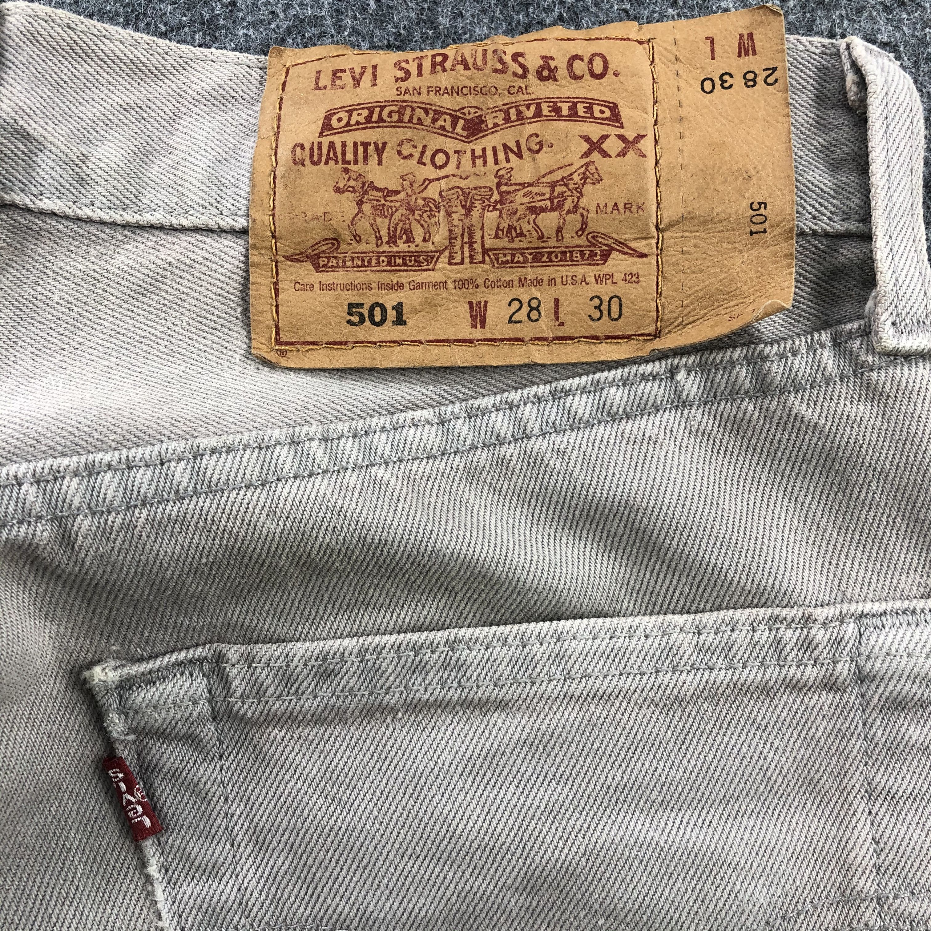 Levi's Vintage 90s Levis 501 Jeans-JM1550 Size US 28 / EU 44 - 6 Thumbnail