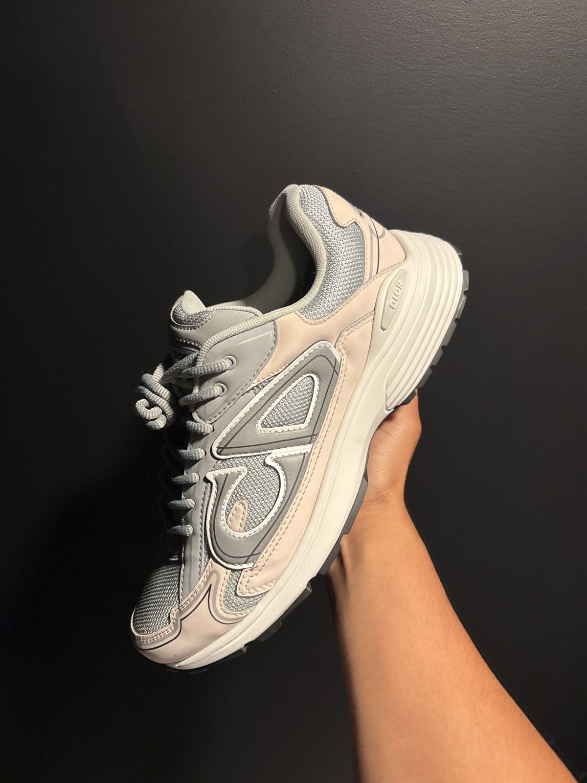 Dior NEW SEASON DIOR B30 GREY & PINK Size US 10 / EU 43 - 2 Thumbnail