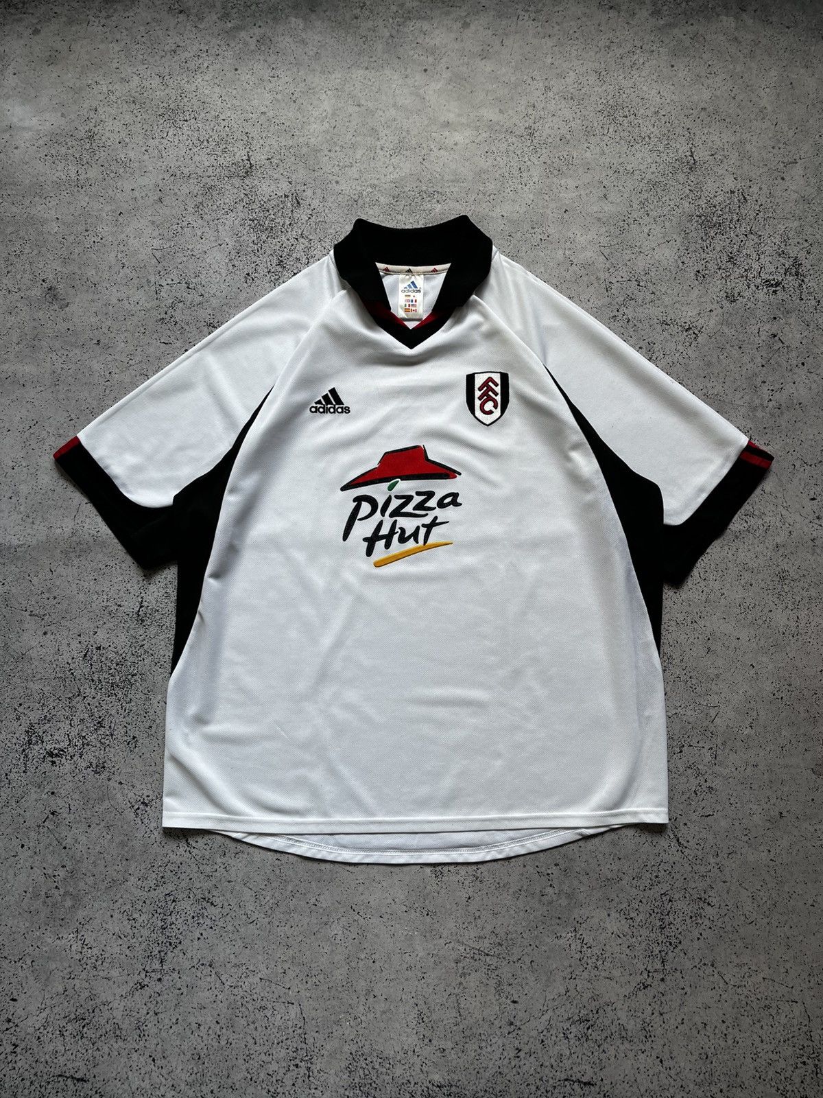 RARE🔥2001 Fulham Adidas Pizza Hut Vintage Soccer Jersey FFC