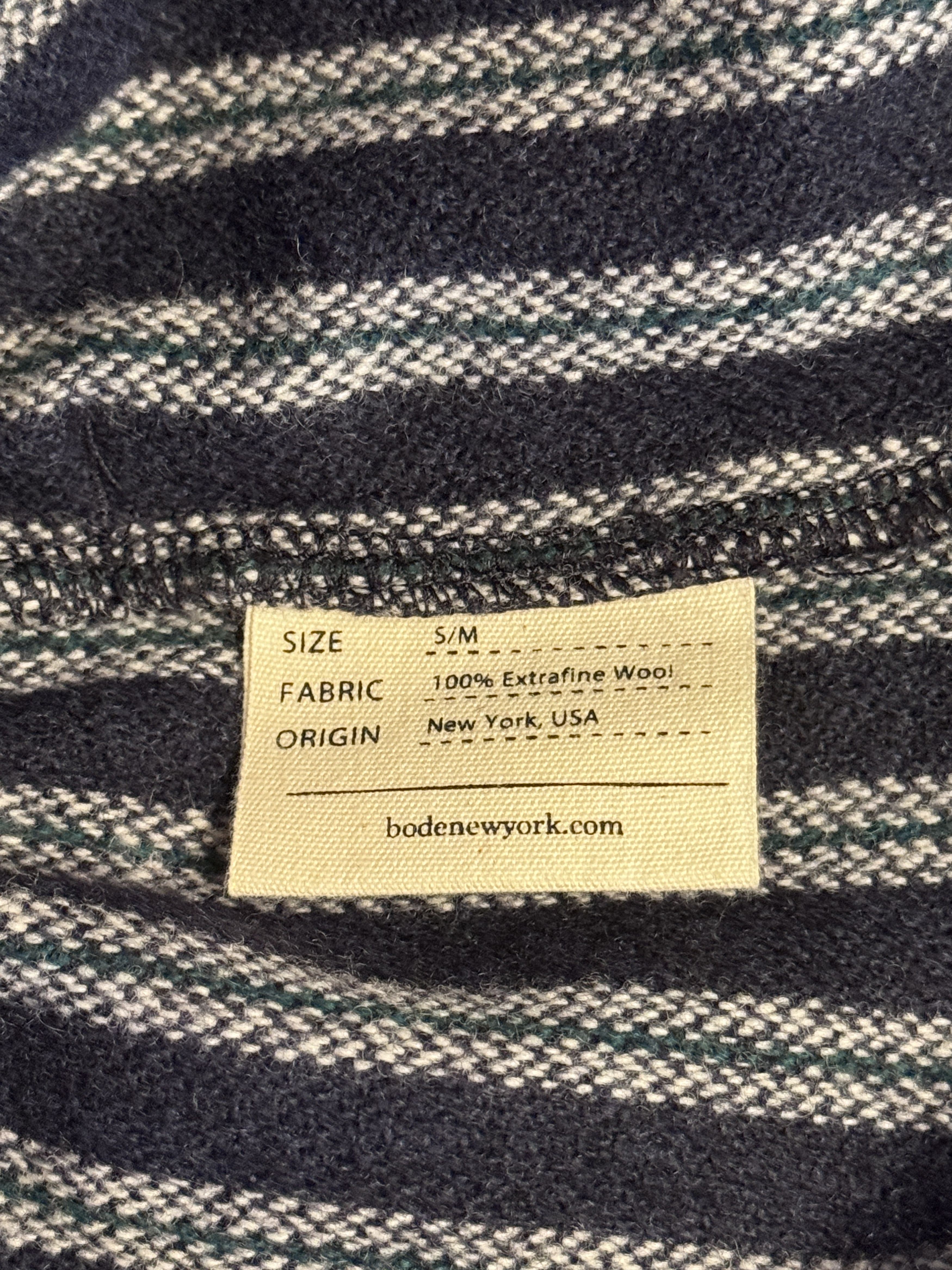 Bode BODE Valley Stripe Short Size US 31 - 7 Thumbnail