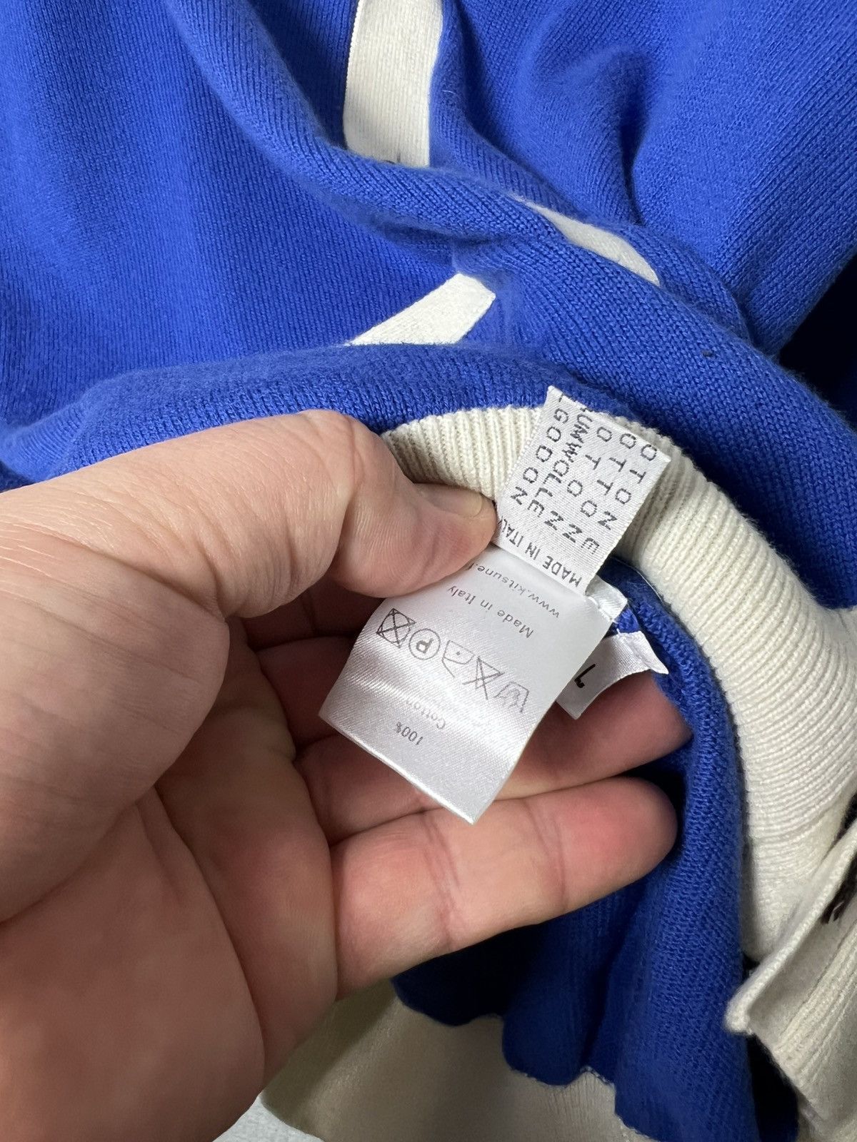 Maison Kitsune Maison Kitsune Button Cardigan Sweater Embroidered Fox Logo Size US L / EU 52-54 / 3 - 15 Thumbnail