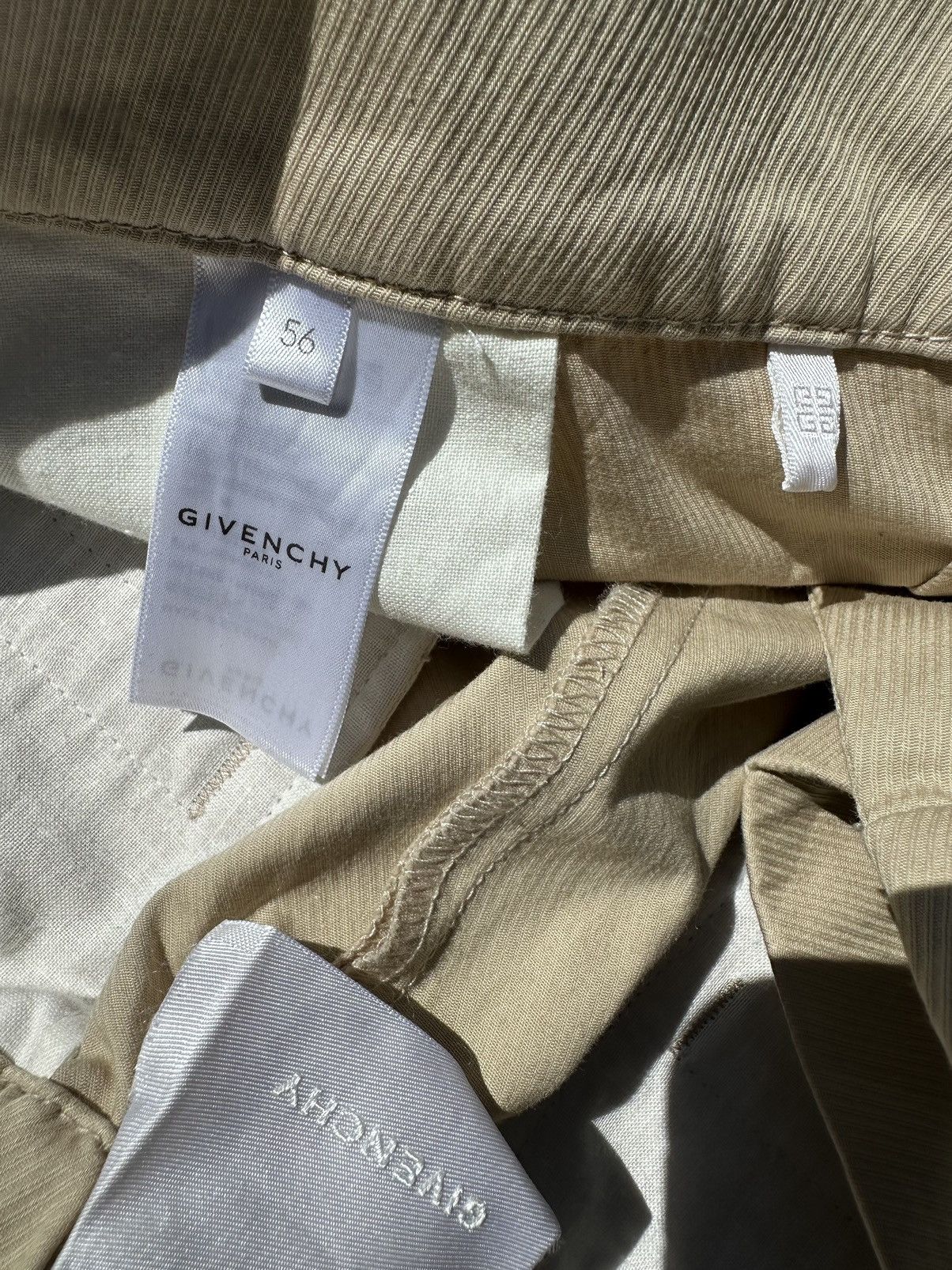 Givenchy Givenchy Rtw Spring 21 Look 38 zip pants sz56 aircut Size US 37 - 9 Thumbnail