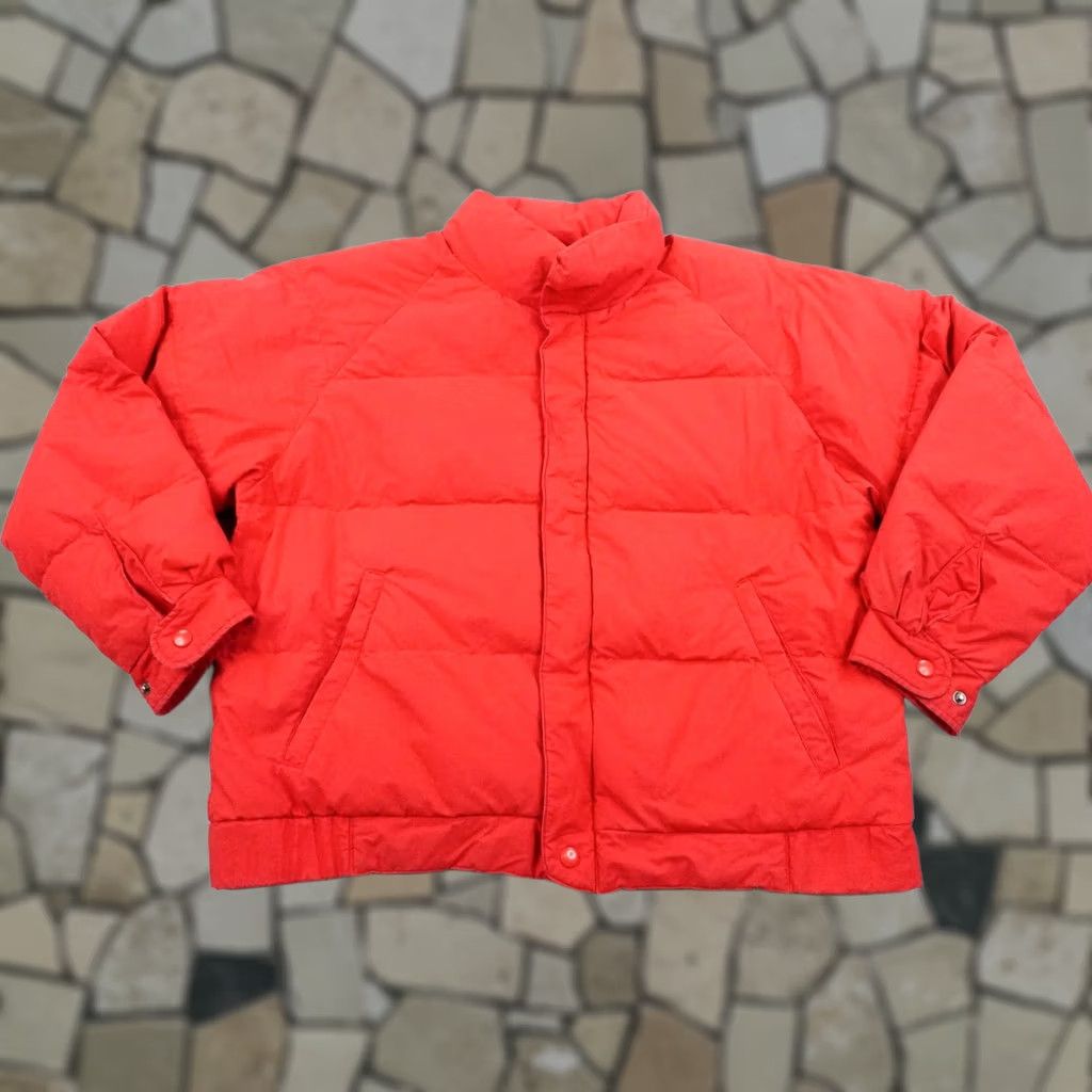 Eddie Bauer VINTAGE Eddie Bauer Jacket Mens Large Red Goose Down Puffer Insulated Coat 80s Size US L / EU 52-54 / 3 - 1 Thumbnail