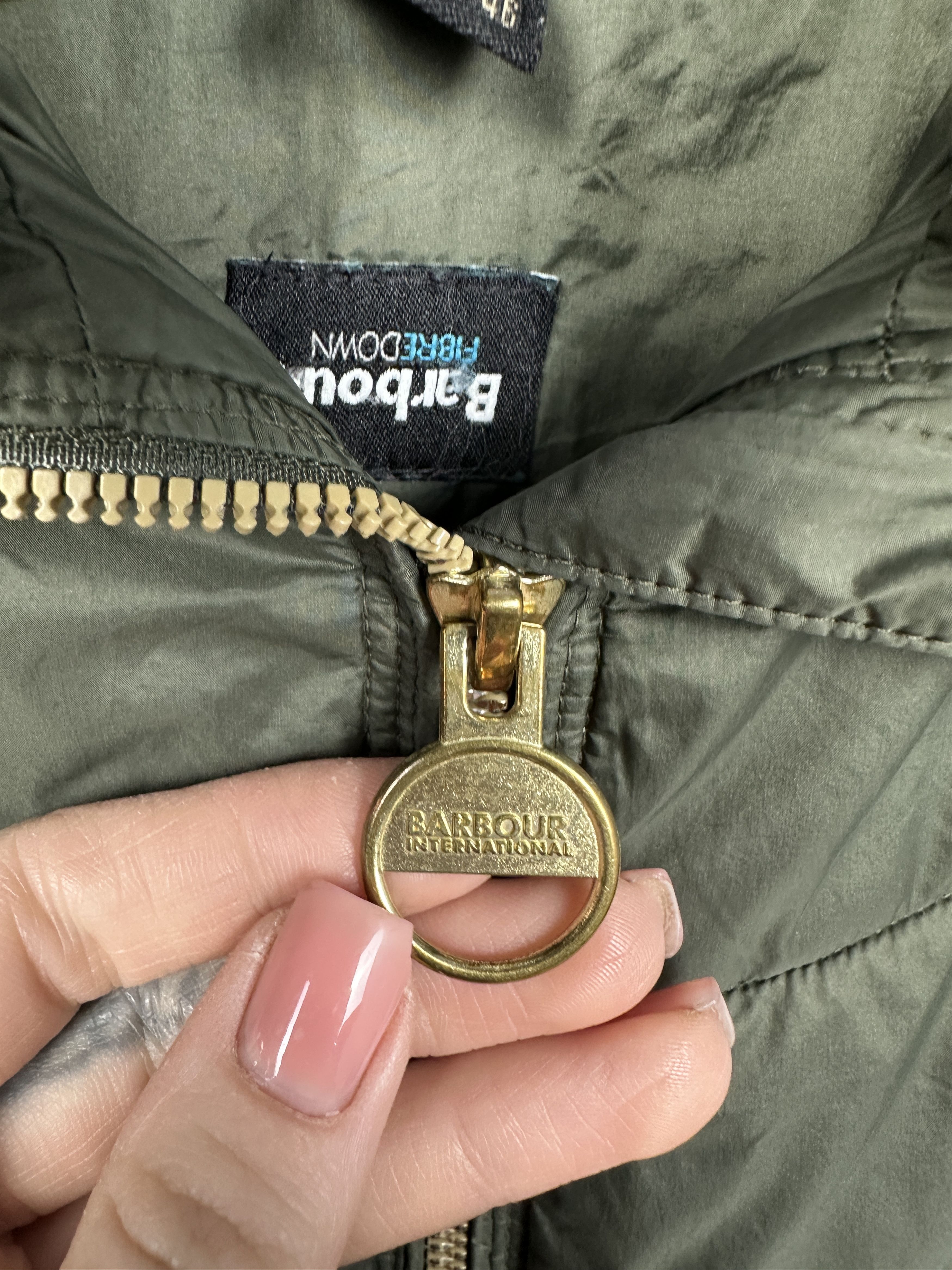 Barbour Barbour International Womens Nurburg Quilted Jacket Size XL / US 12-14 / IT 48-50 - 4 Thumbnail