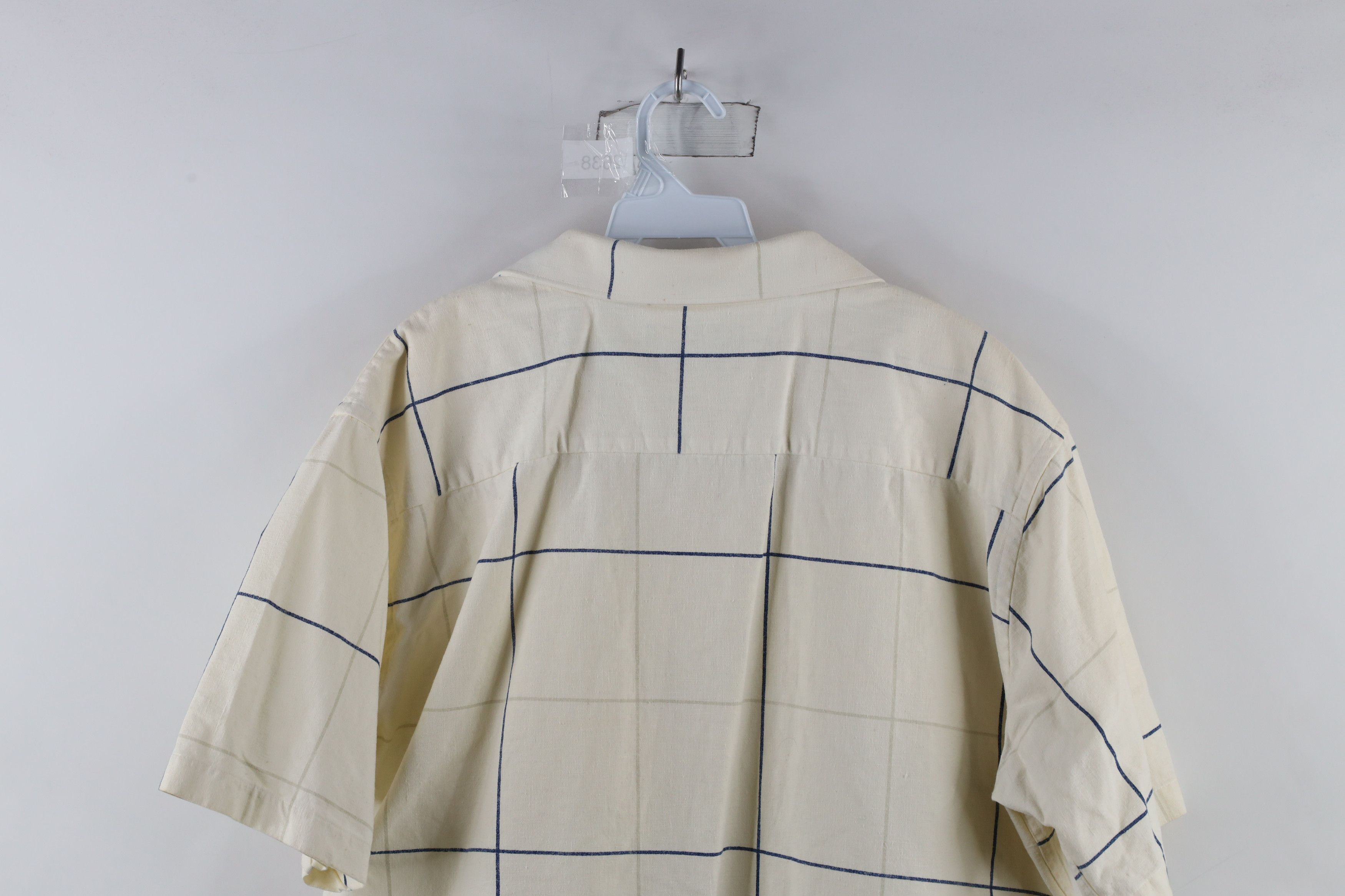 Vintage Vintage 90s Streetwear Needle Tailoring Baggy Button Shirt Size US XL / EU 56 / 4 - 11 Thumbnail