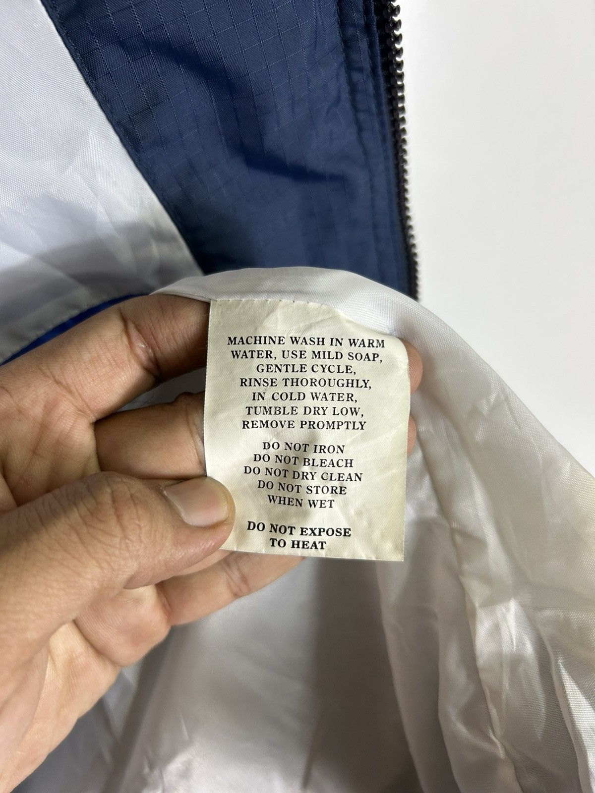 Vintage ⚡️Vintage Bear USA Zipper Windbreaker Jacket Size US L / EU 52-54 / 3 - 13 Thumbnail