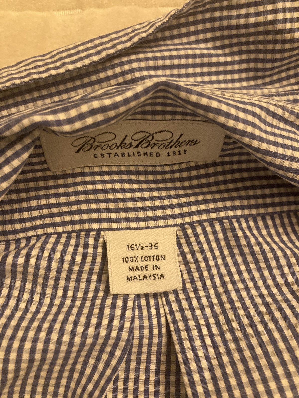 Brooks Brothers Blue Brooks Brothers Button Up Size US L / EU 52-54 / 3 - 1 Thumbnail