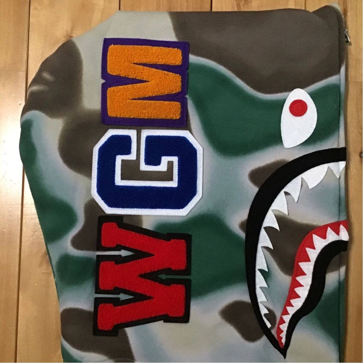 Bape BAPE LIQUID CAMO SHARK FULL ZIP HOODIE a bathing ape Size US M / EU 48-50 / 2 - 4 Thumbnail