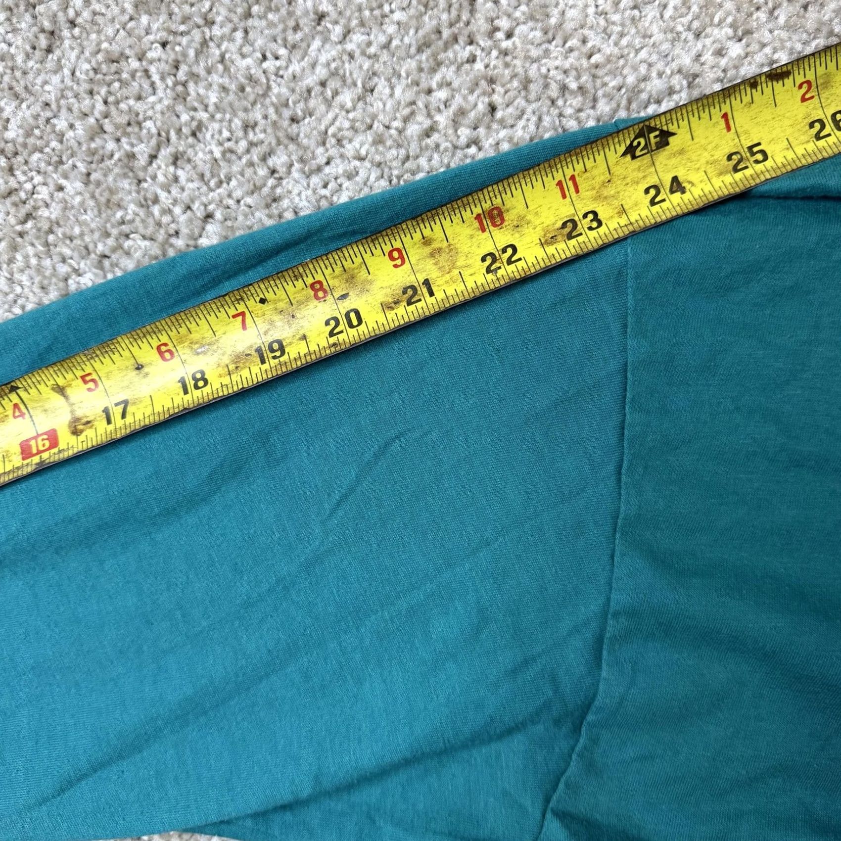 Jockey VINTAGE Jockey Shirt Mens Large Green Mock Neck Long Sleeve Tee T-Shirt USA Mens L Green Tee Size US L / EU 52-54 / 3 - 7 Thumbnail