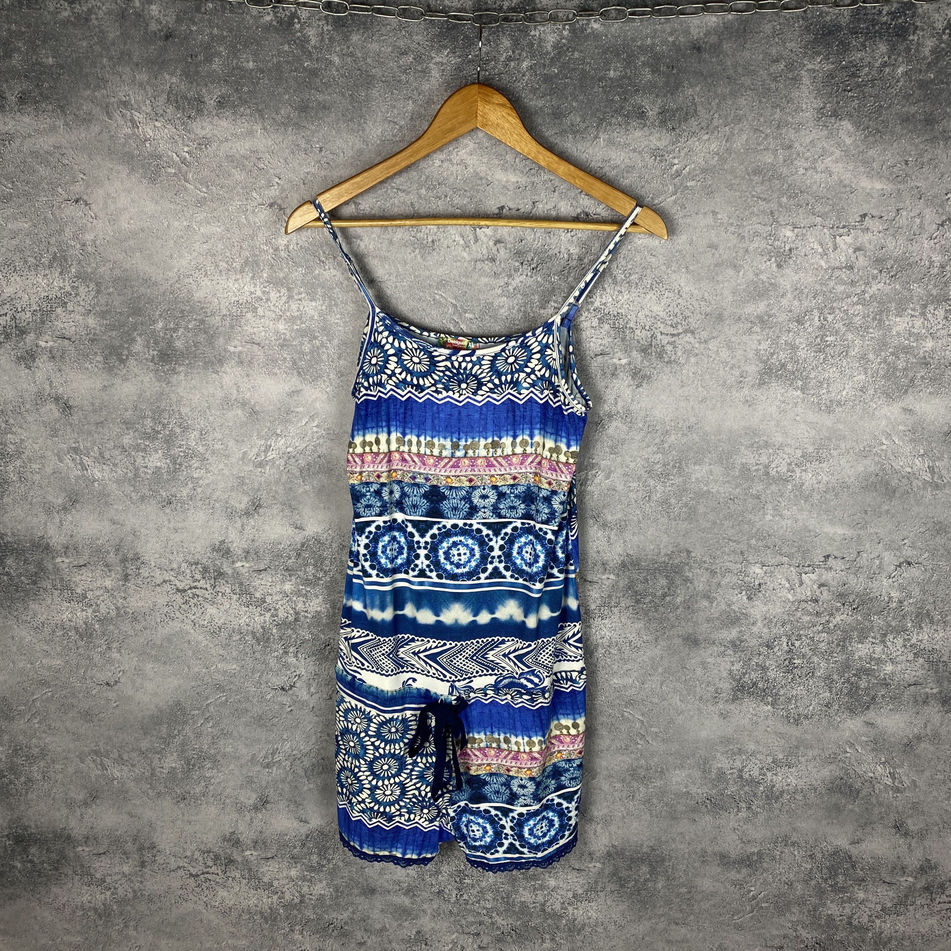 Desigual Desigual Overalls Women's Size XL Multicolor Sleeveless Size XL / US 12-14 / IT 48-50 - 1 Thumbnail