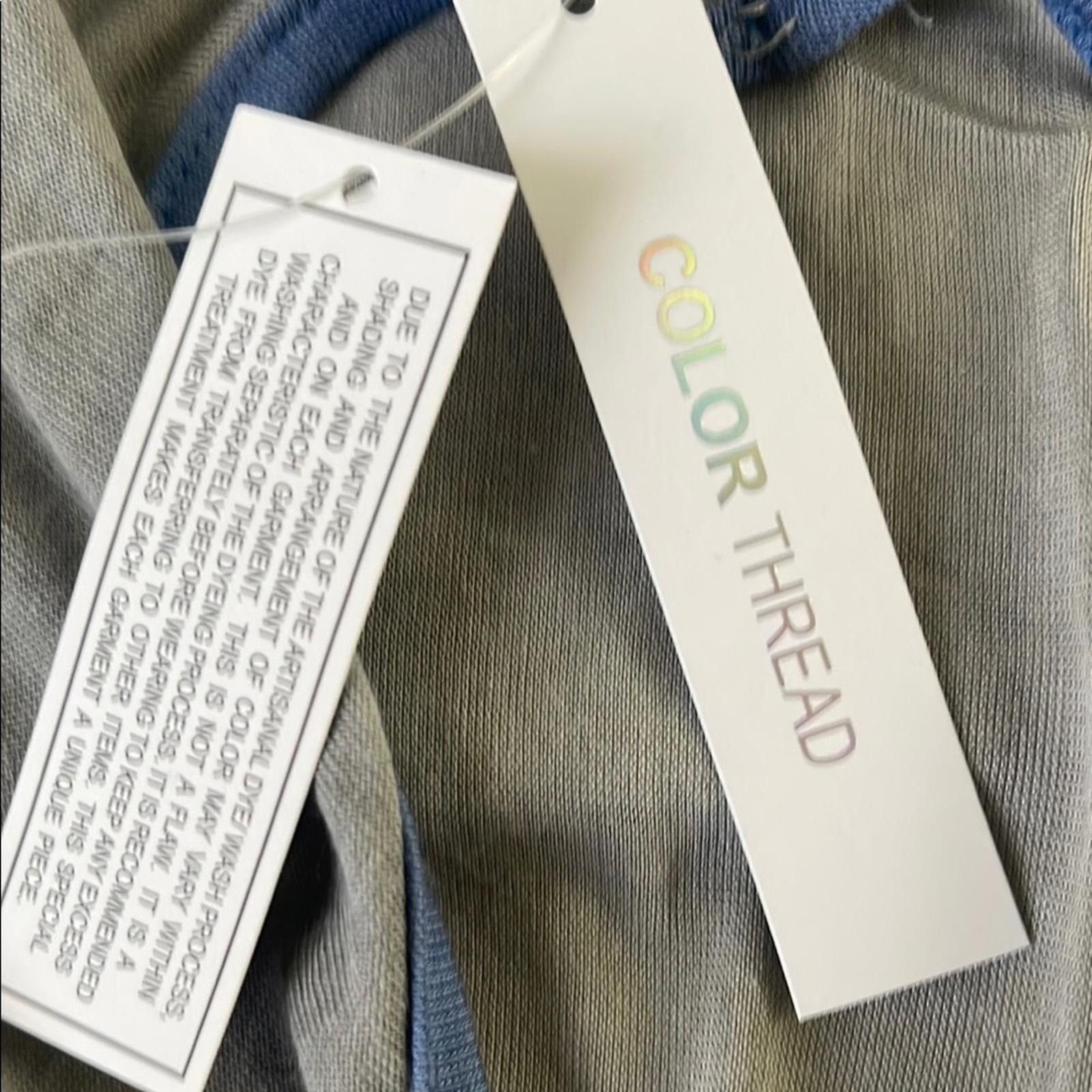Other 2 Pack Gray Yoga Tank Top with Blue Trim -NWT - Size S, M, L Size M / US 6-8 / IT 42-44 - 2 Thumbnail