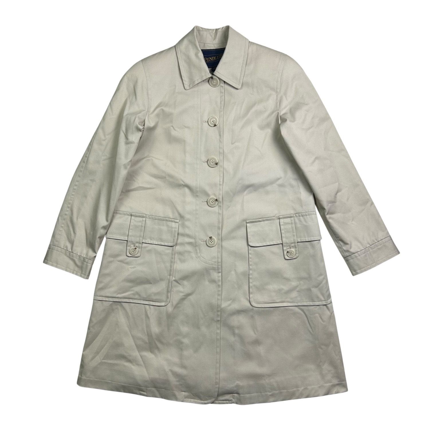 Pendleton × Vintage Pendleton Women's Trench Rain Jacket Size XS Coat Tan P74024 Size XS / US 0-2 / IT 36-38 - 1 Thumbnail