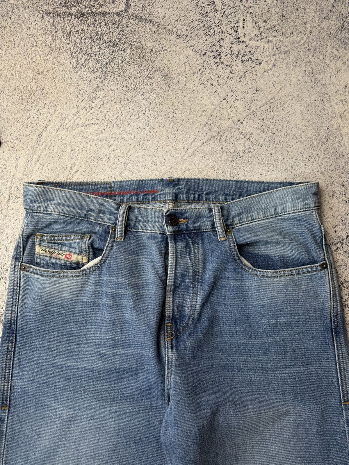 Diesel Vintage Crazy Diesel Jeans Mini Logo Y2K USA Size US 32 / EU 48 - 19 Thumbnail
