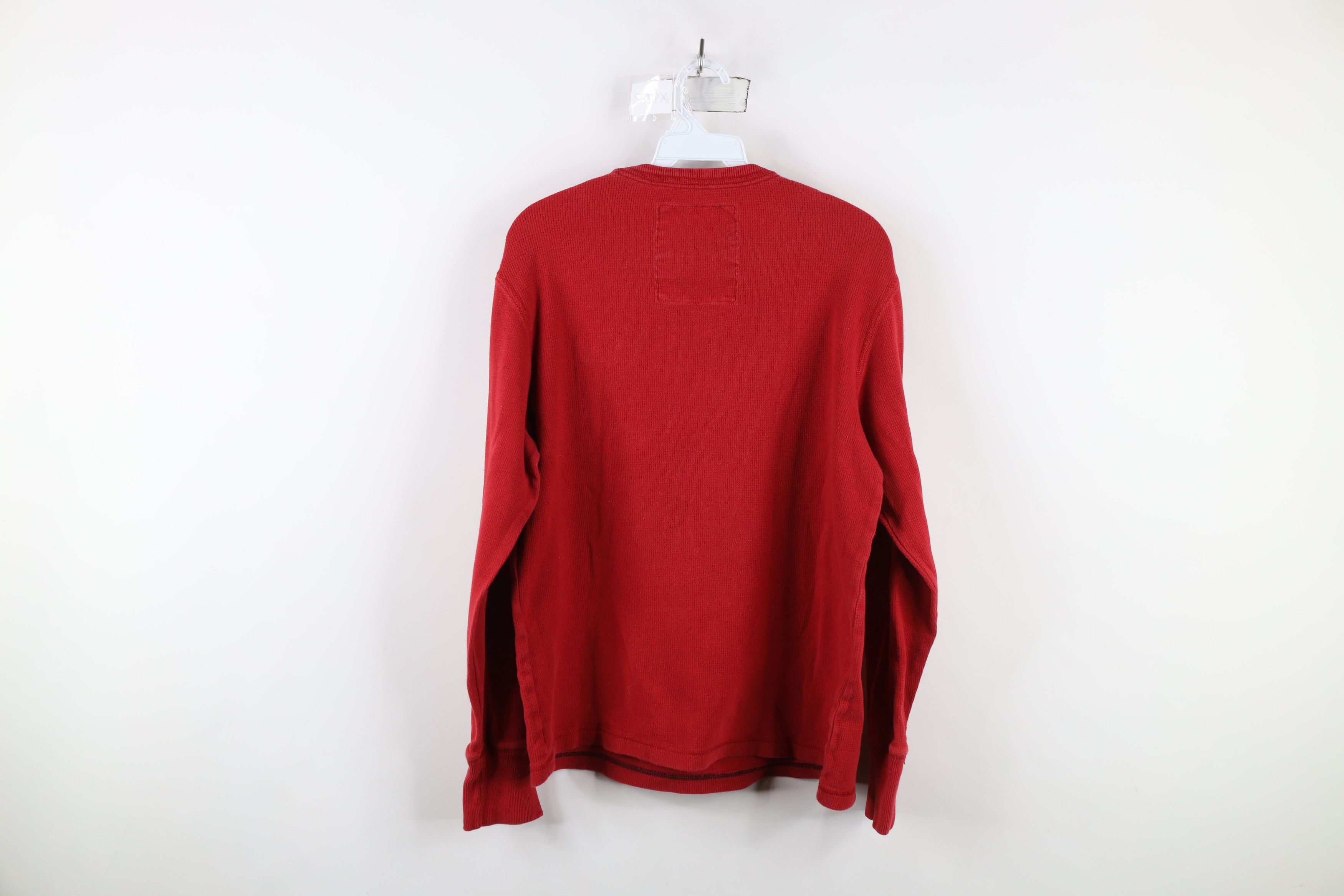 American Eagle Outfitters × Vintage Vintage Y2K American Eagle Outfitters Knit T-Shirt Red Size US L / EU 52-54 / 3 - 9 Thumbnail